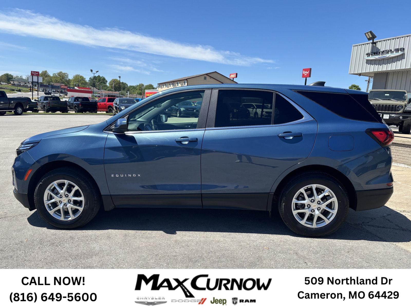Used 2024 Chevrolet Equinox LT with VIN 3GNAXUEG0RL356890 for sale in Kansas City