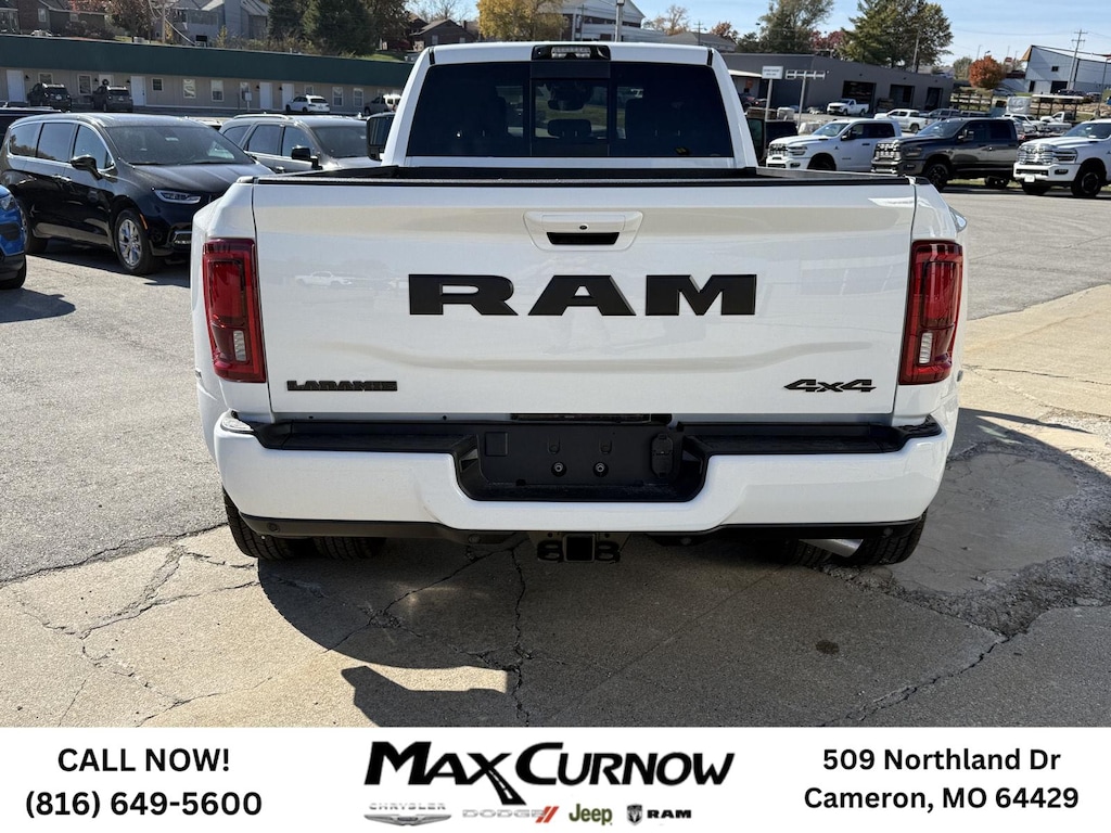 New 2026 Ram 3500 LARAMIE CREW CAB 4X4 8' BOX Pickup