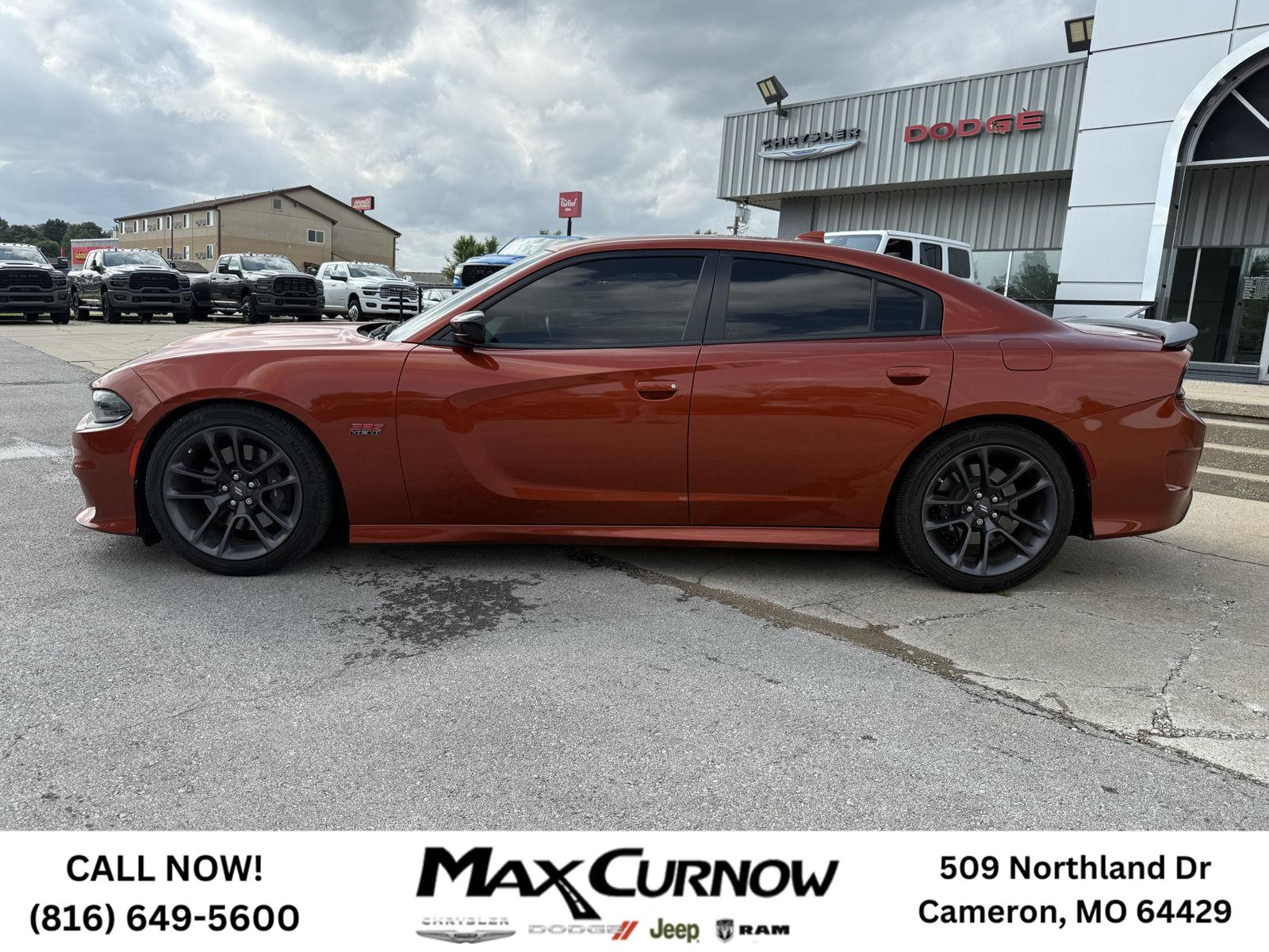 Used 2023 Dodge Charger Scat Pack with VIN 2C3CDXGJ2PH701142 for sale in Kansas City