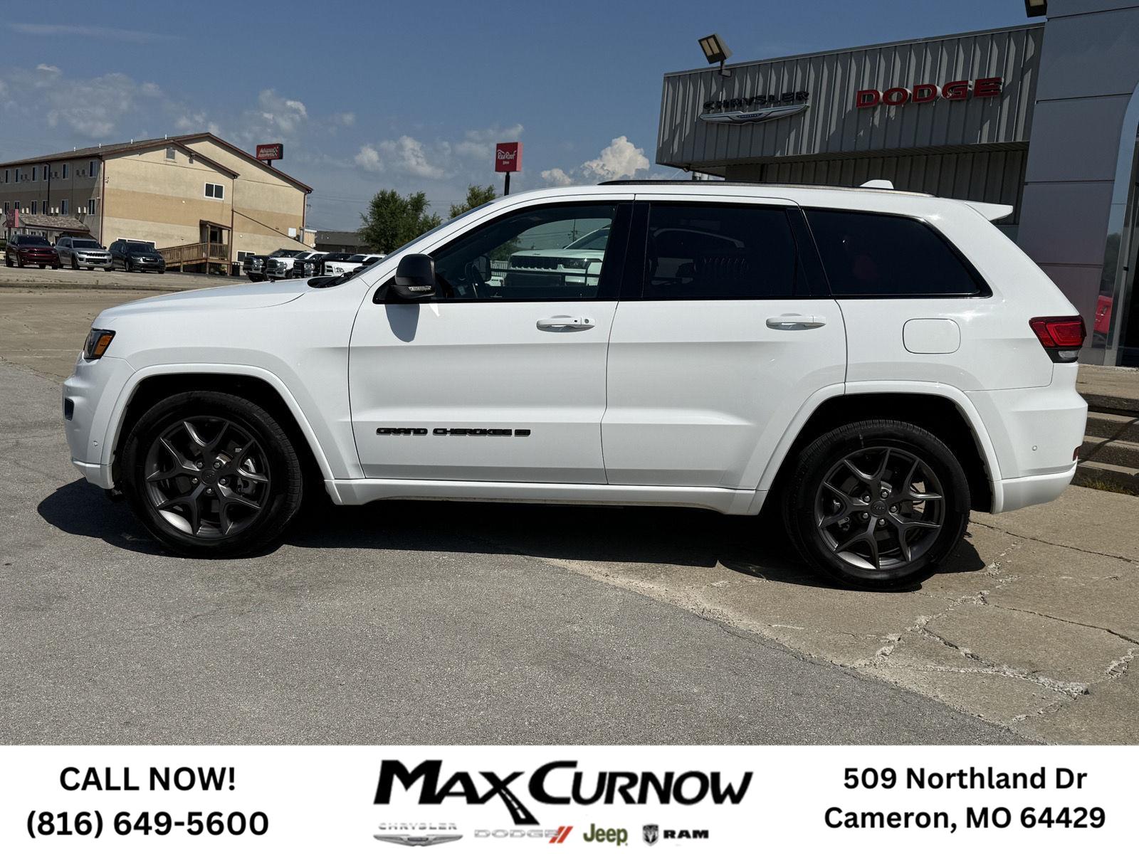 Used 2021 Jeep Grand Cherokee 80th Edition with VIN 1C4RJFBGXMC637578 for sale in Kansas City