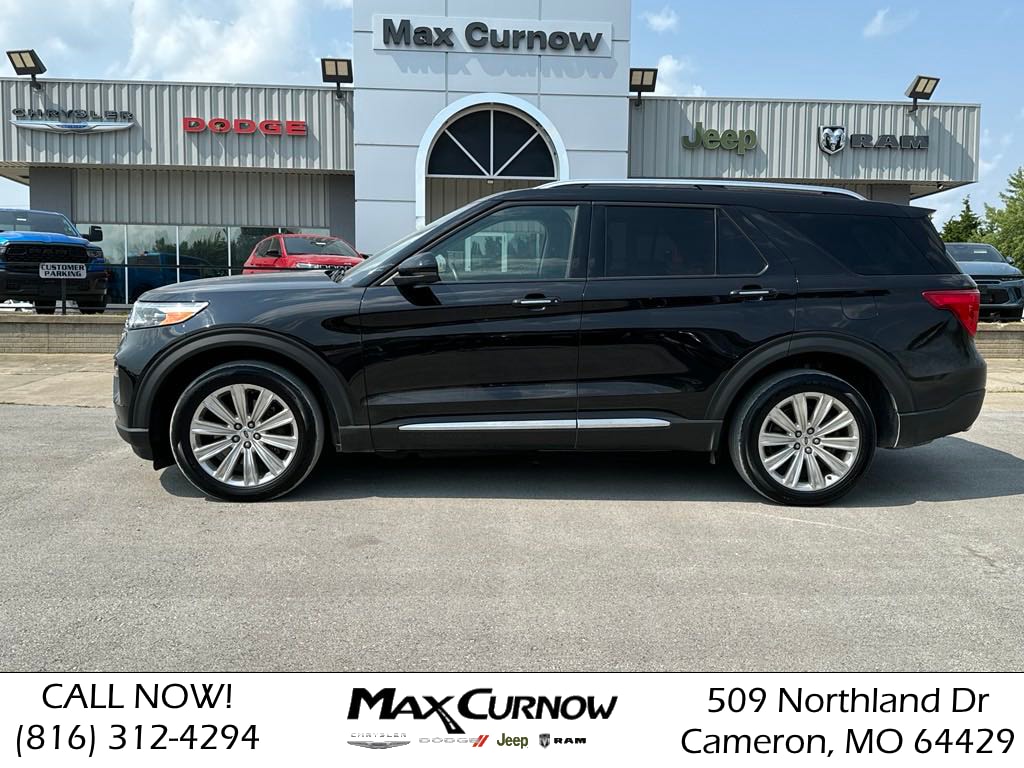 Used 2021 Ford Explorer Limited with VIN 1FM5K8FW9MNA10864 for sale in Kansas City