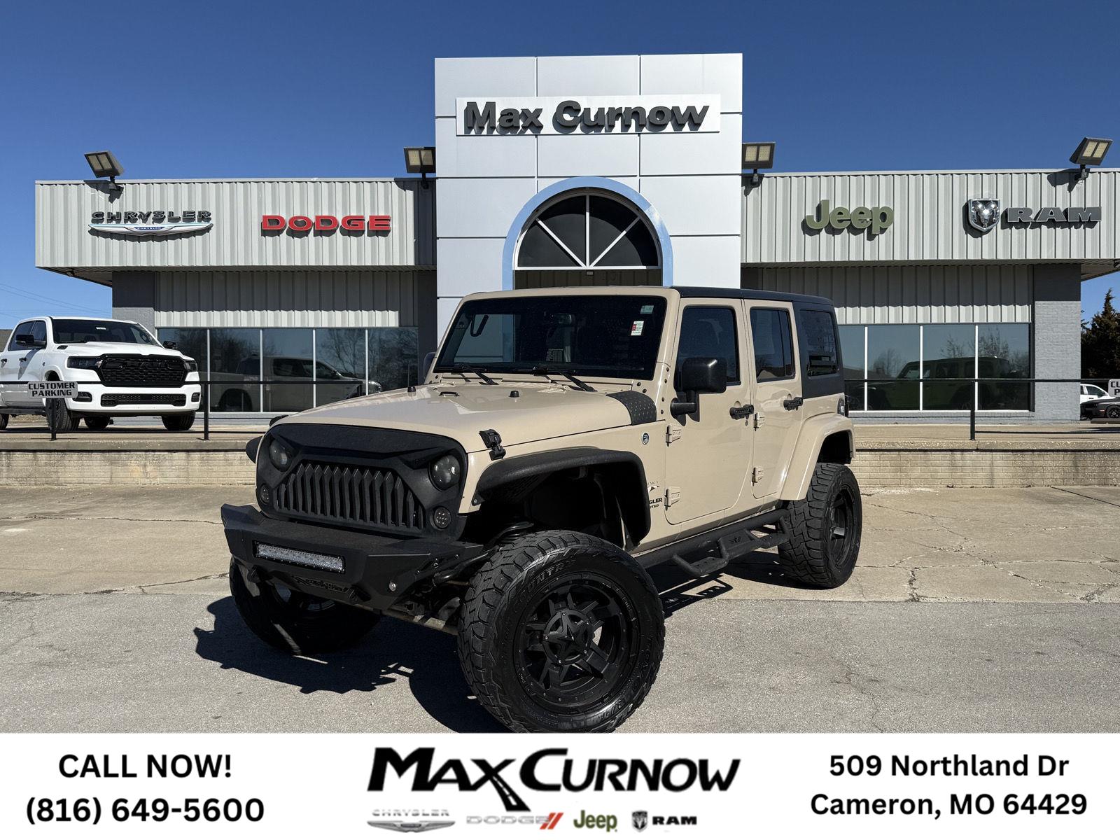 2016 Jeep Wrangler Unlimited Sahara