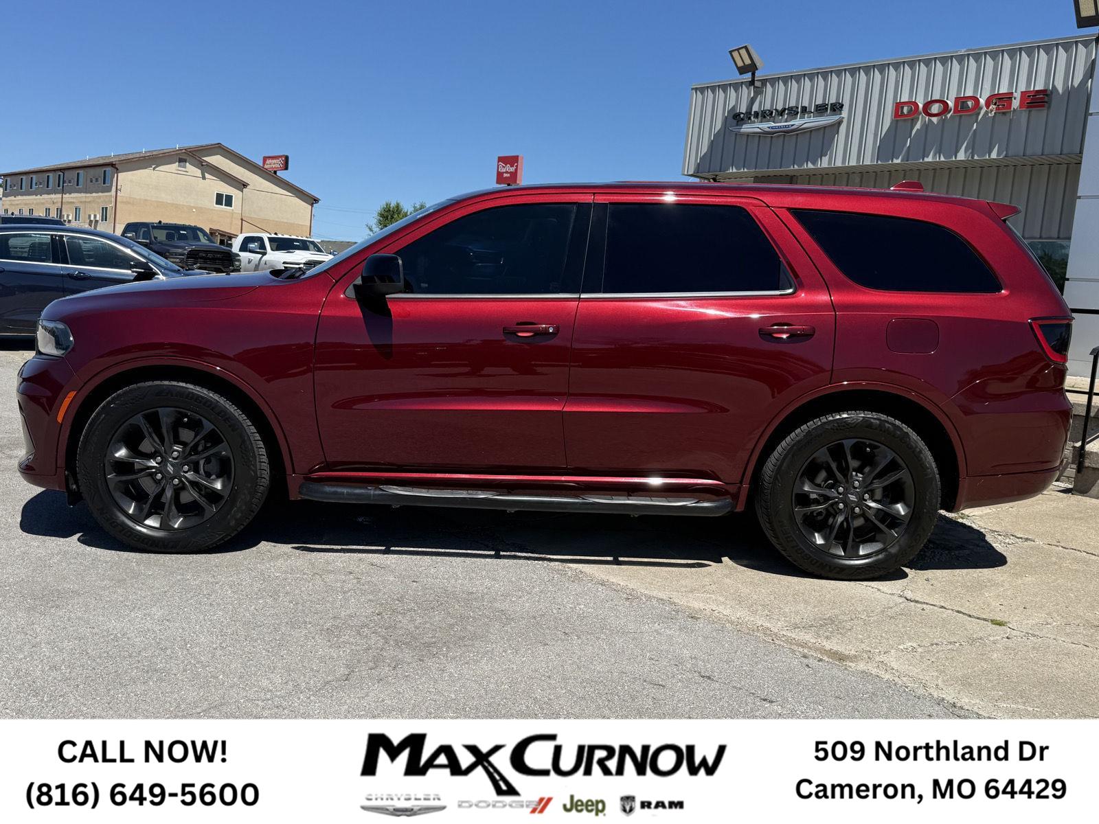 Used 2021 Dodge Durango GT with VIN 1C4RDJDG6MC644101 for sale in Kansas City