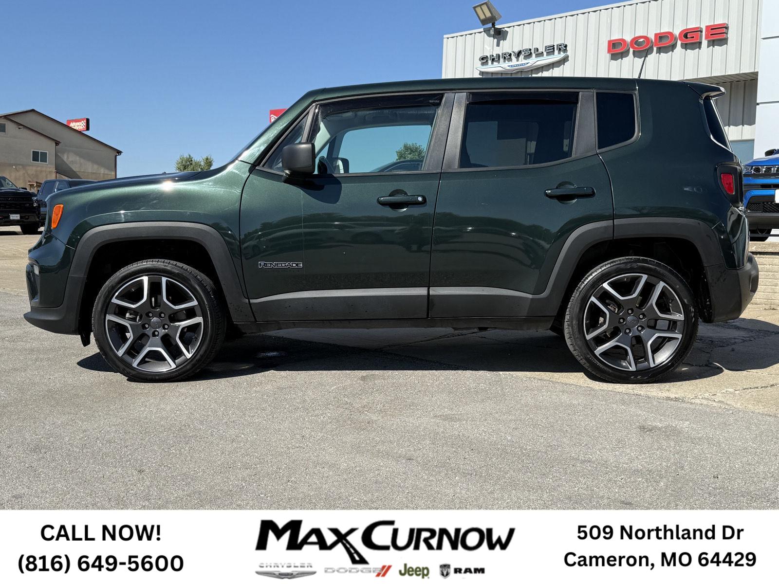 Used 2021 Jeep Renegade Jeepster with VIN ZACNJDAB1MPM43488 for sale in Kansas City