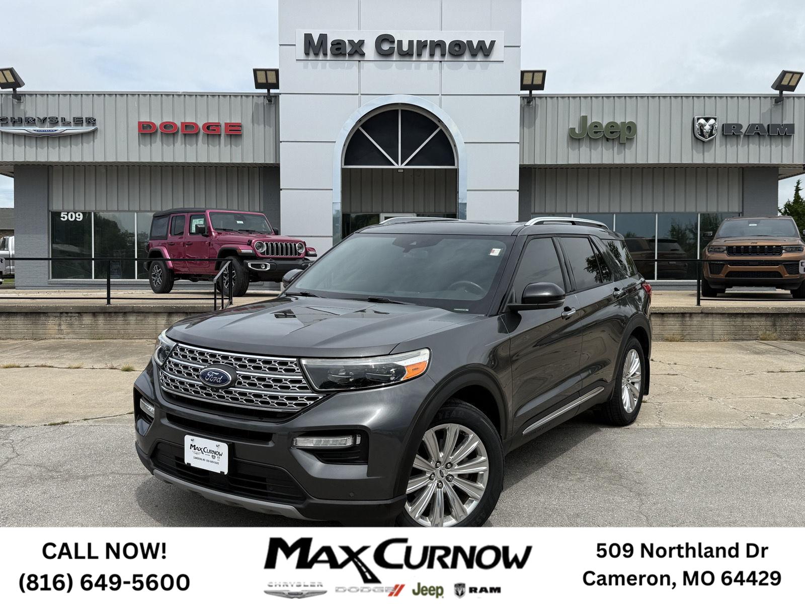 Used 2020 Ford Explorer Limited with VIN 1FMSK7FH8LGA54582 for sale in Kansas City