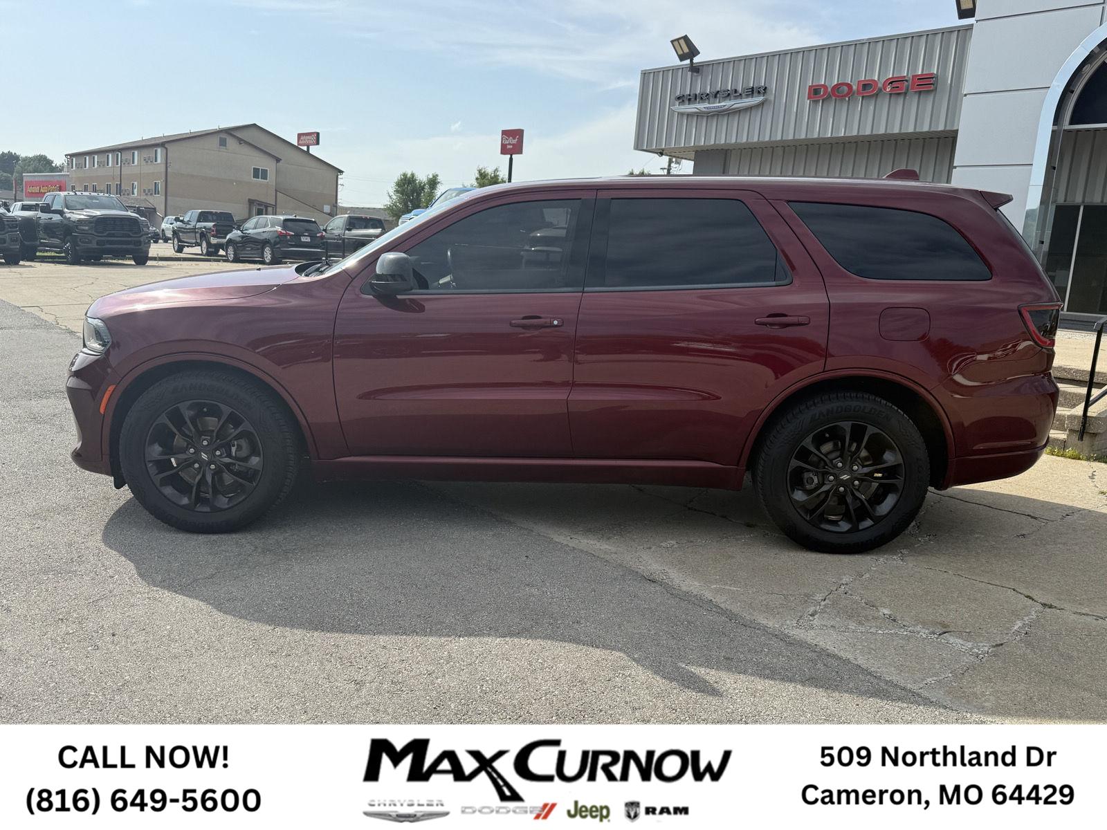 Used 2021 Dodge Durango GT with VIN 1C4RDJDG6MC644101 for sale in Kansas City