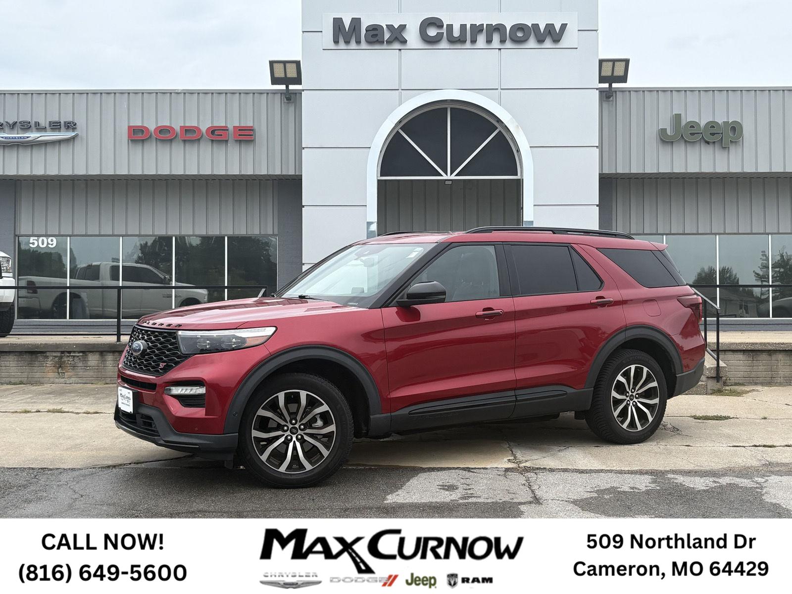 Used 2020 Ford Explorer ST with VIN 1FM5K8GC5LGA49992 for sale in Kansas City