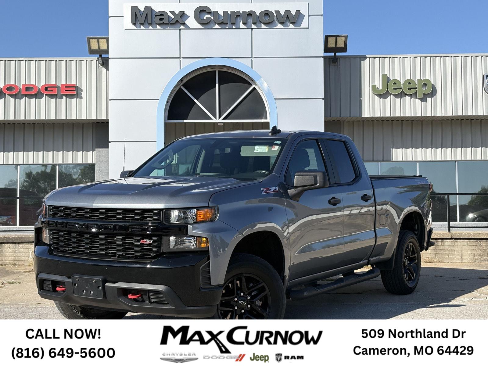 Used 2019 Chevrolet Silverado 1500 Custom with VIN 1GCRYCEF4KZ409597 for sale in Kansas City