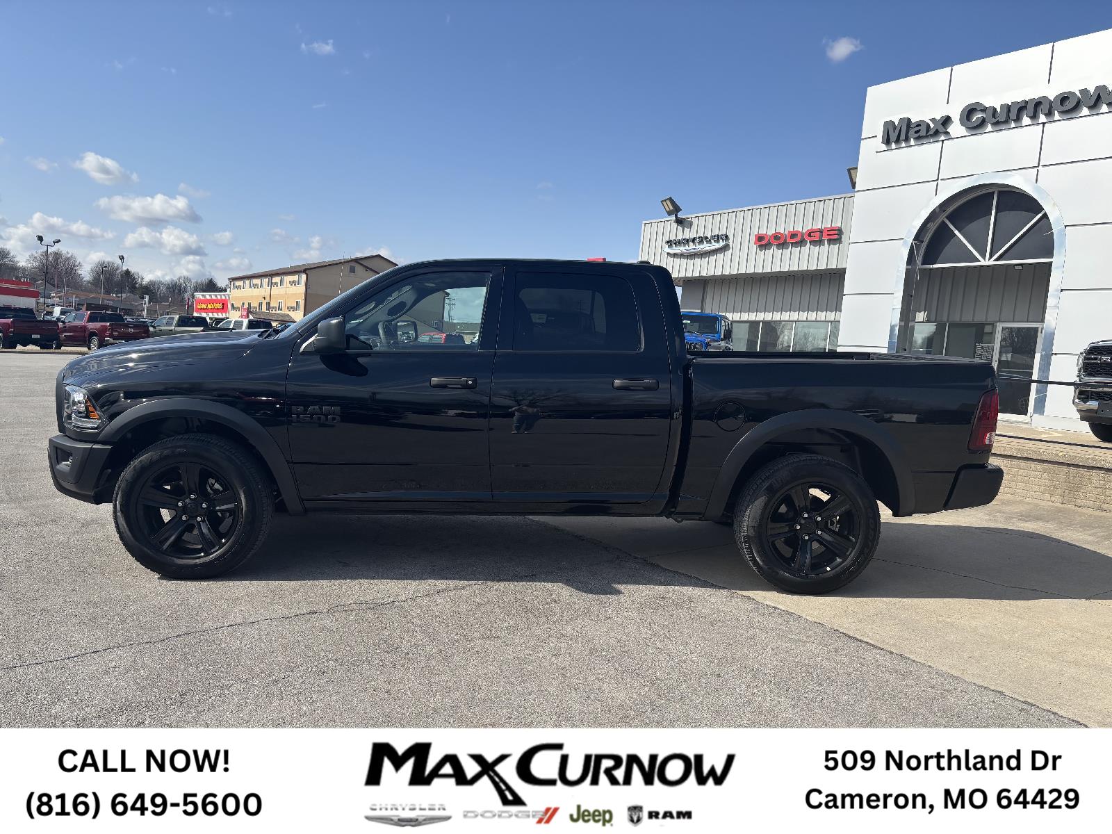 Used 2024 RAM Ram 1500 Classic Warlock with VIN 1C6RR7LGXRS147479 for sale in Kansas City