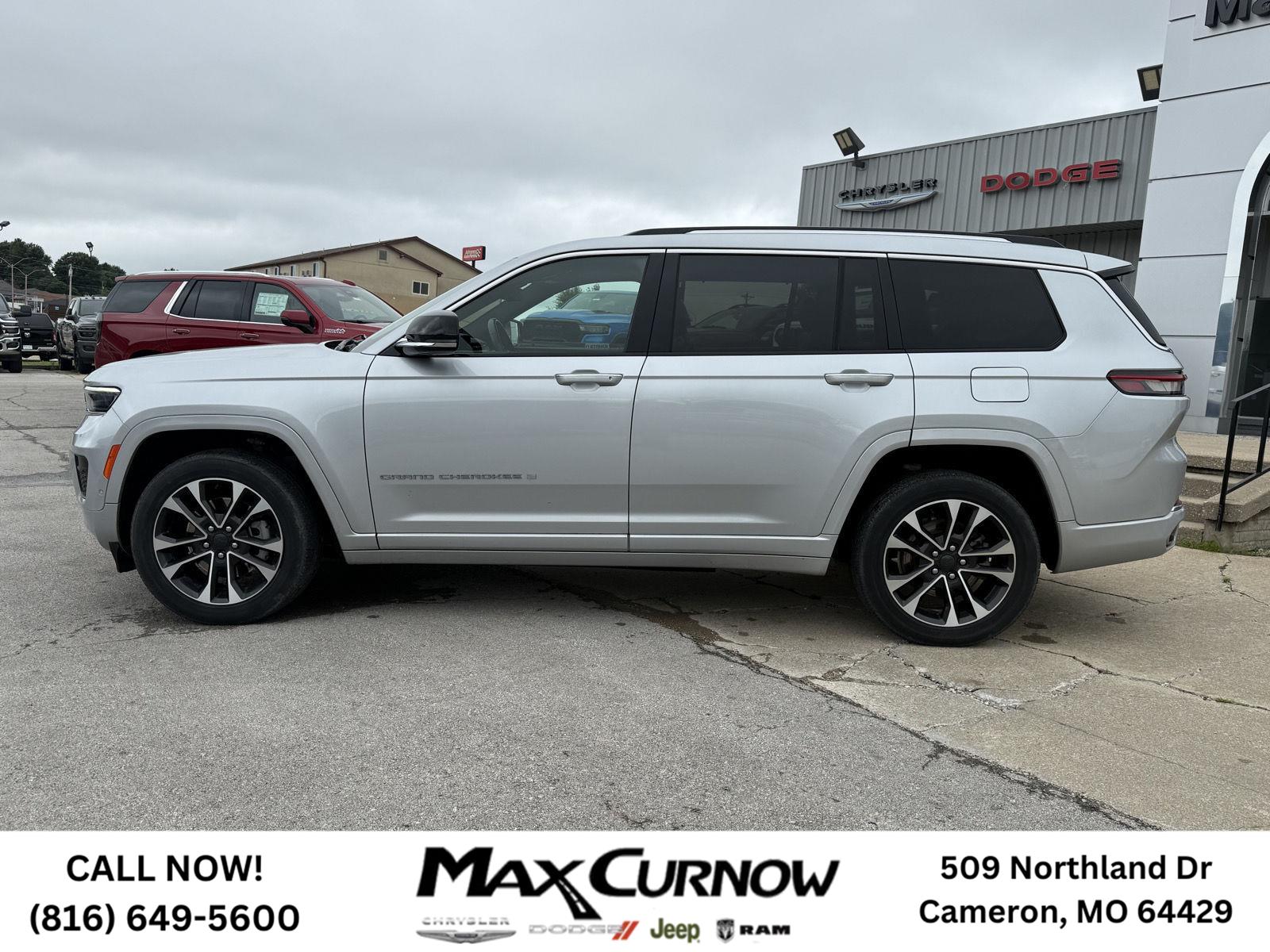 Used 2021 Jeep Grand Cherokee L Overland with VIN 1C4RJKDG2M8189586 for sale in Kansas City