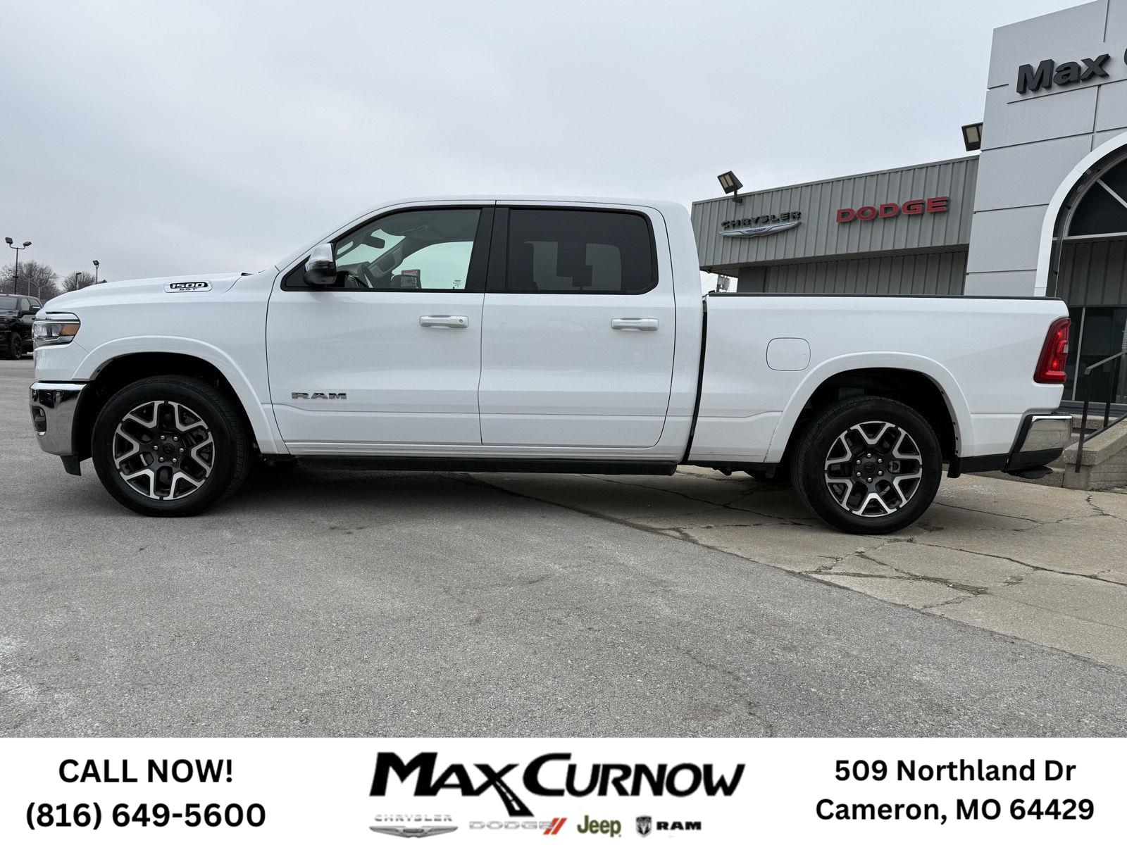 Used 2025 RAM Ram 1500 Pickup Laramie with VIN 1C6SRFRPXSN637329 for sale in Kansas City