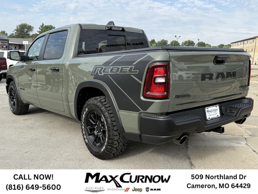 New 2026 Ram 1500 REBEL CREW CAB 4X4 5'7 BOX Pickup
