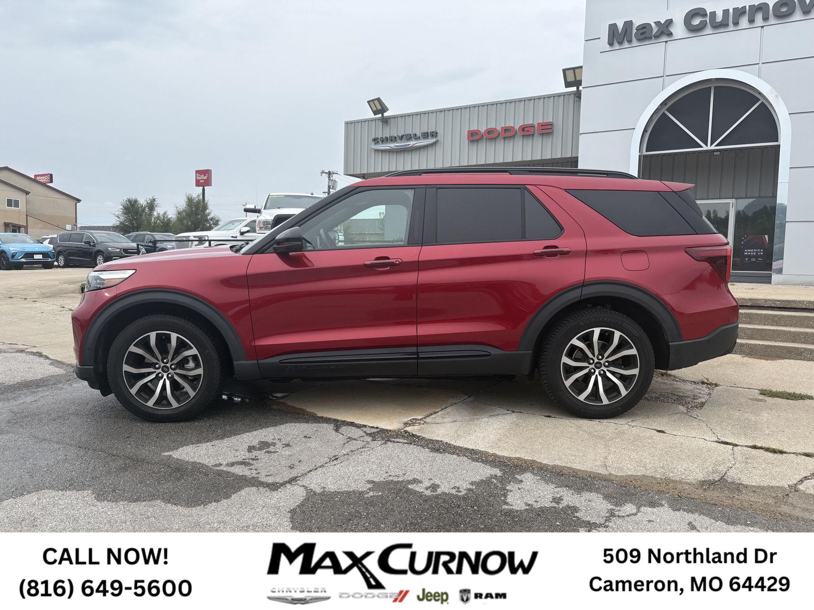 Used 2020 Ford Explorer ST with VIN 1FM5K8GC5LGA49992 for sale in Kansas City
