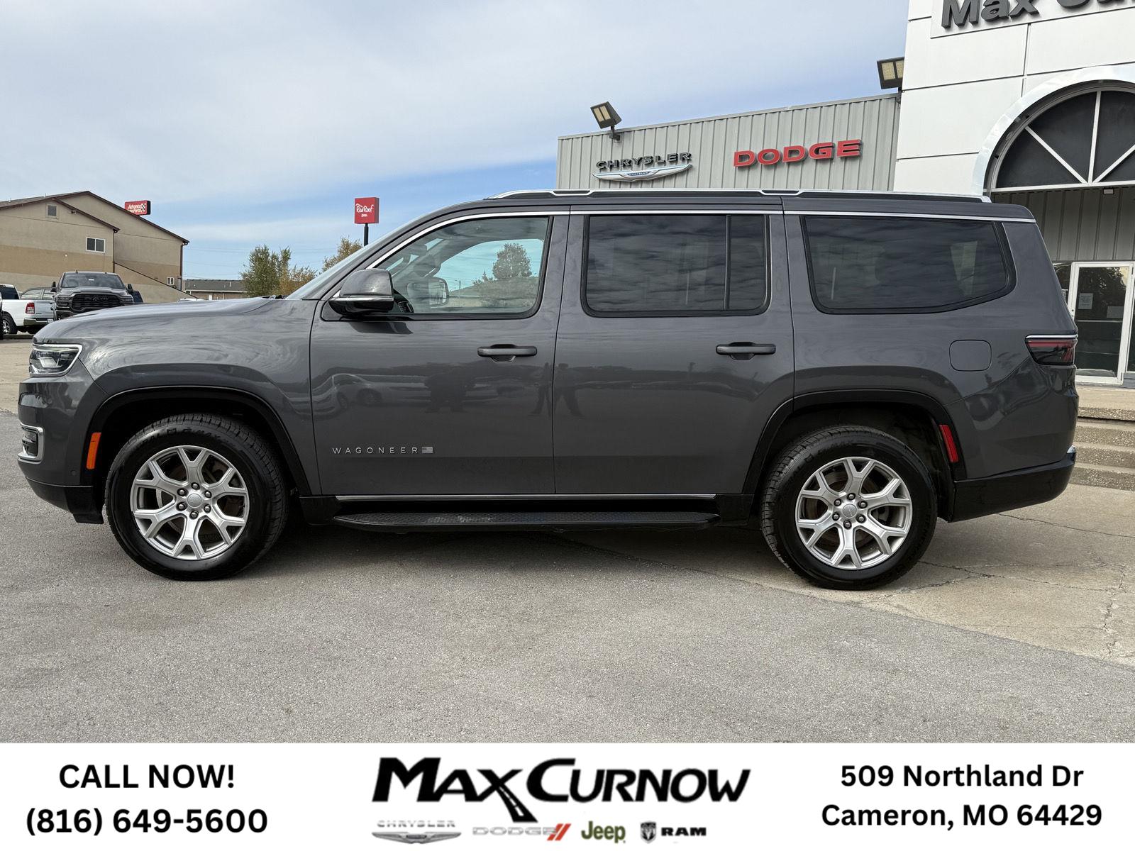 Used 2022 Jeep Wagoneer Series II with VIN 1C4SJVBT7NS143713 for sale in Kansas City