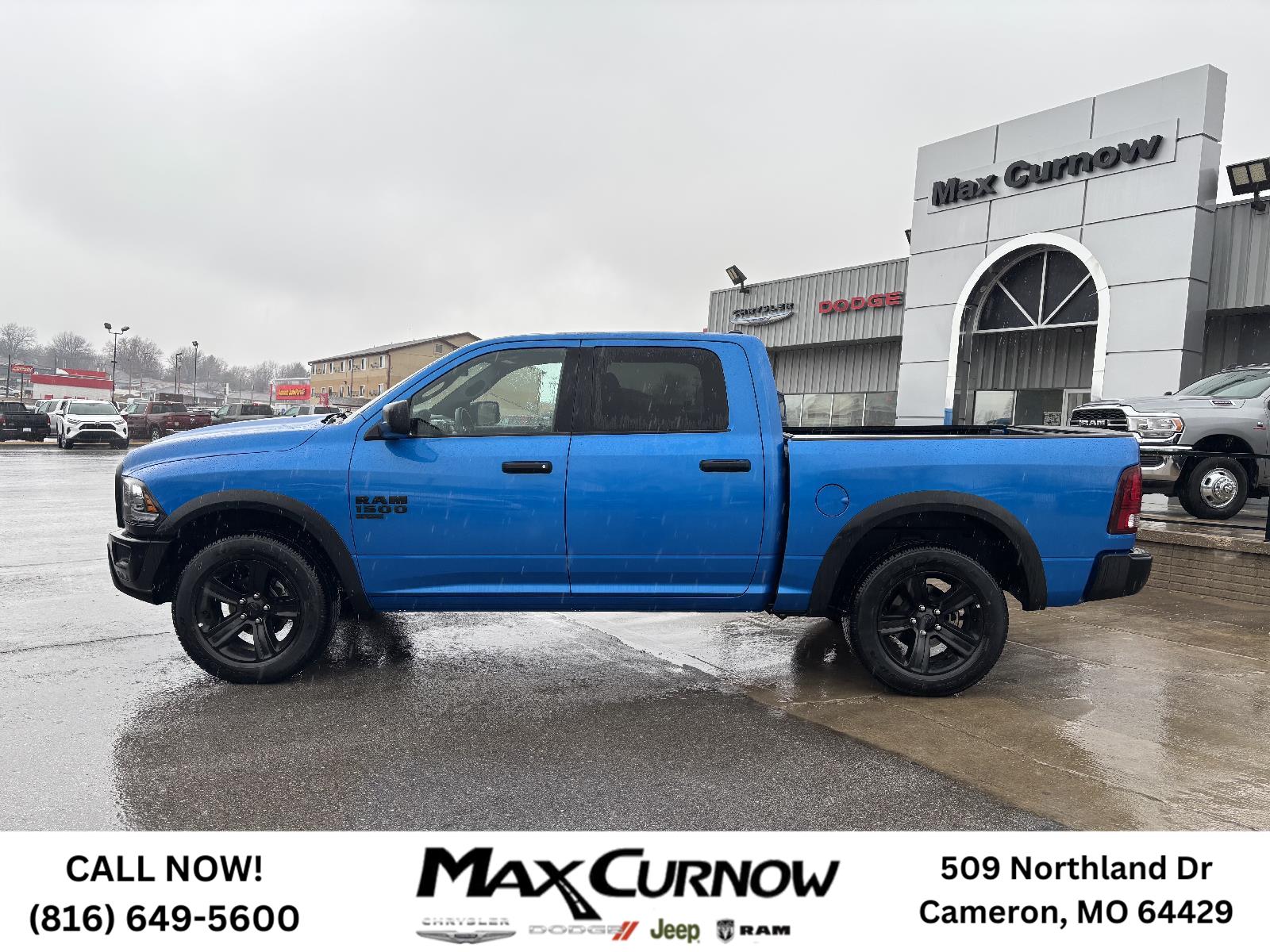 Used 2024 RAM Ram 1500 Classic Warlock with VIN 1C6RR7LG9RS156464 for sale in Kansas City