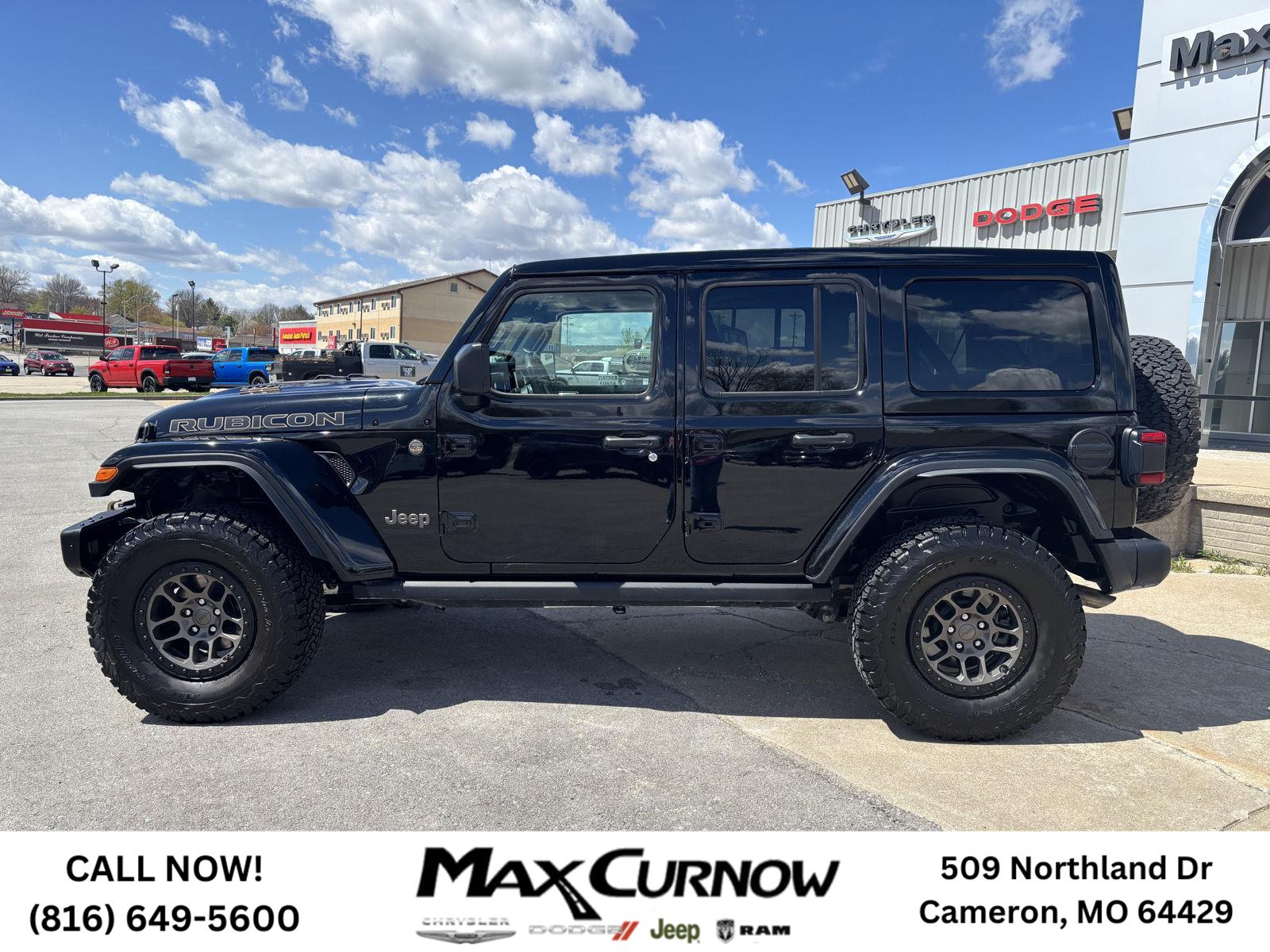 Used 2023 Jeep Wrangler 4-Door Rubicon 392 with VIN 1C4JJXSJ3PW503738 for sale in Kansas City