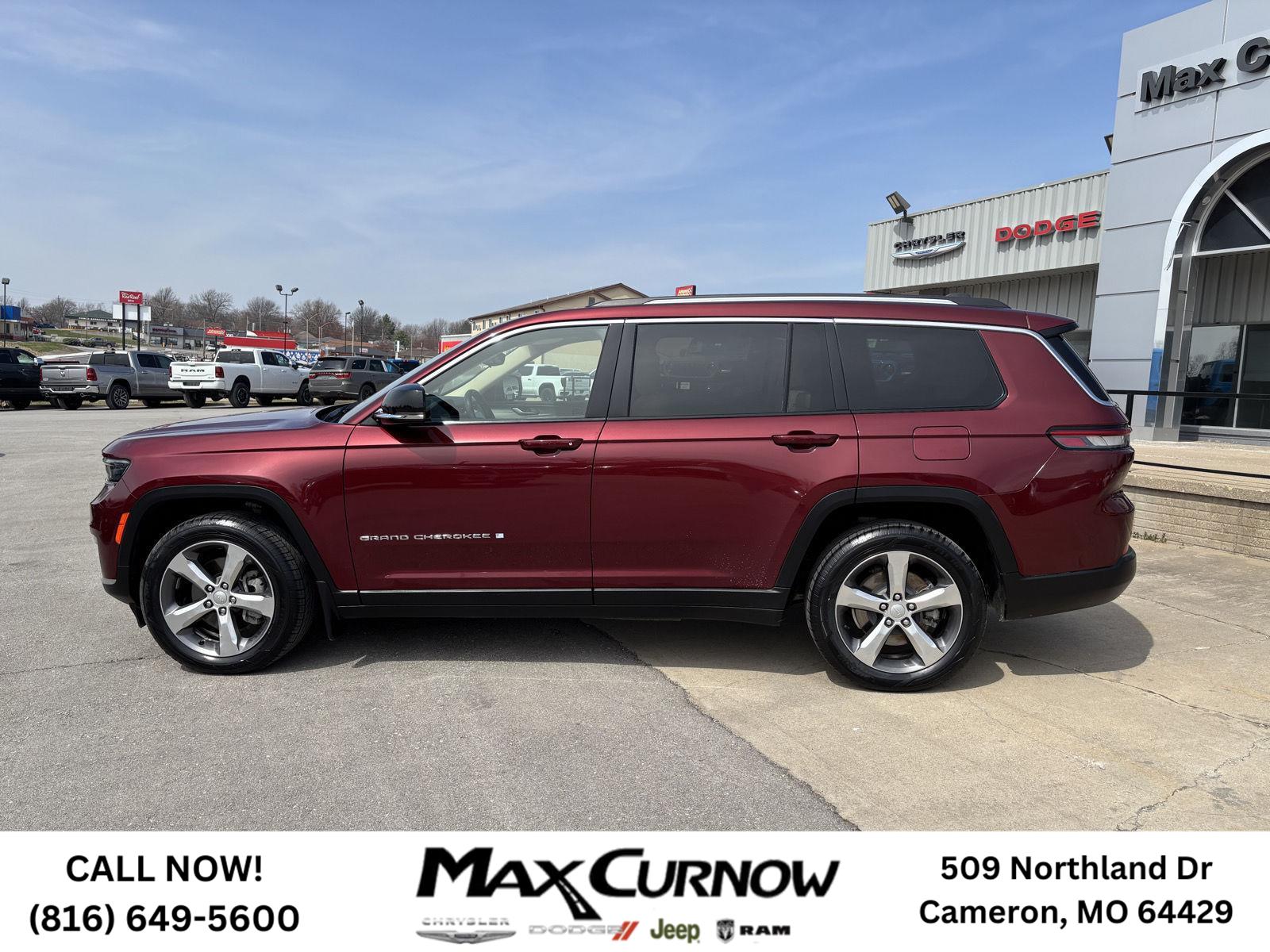 Used 2021 Jeep Grand Cherokee L Limited with VIN 1C4RJKBG2M8170880 for sale in Kansas City