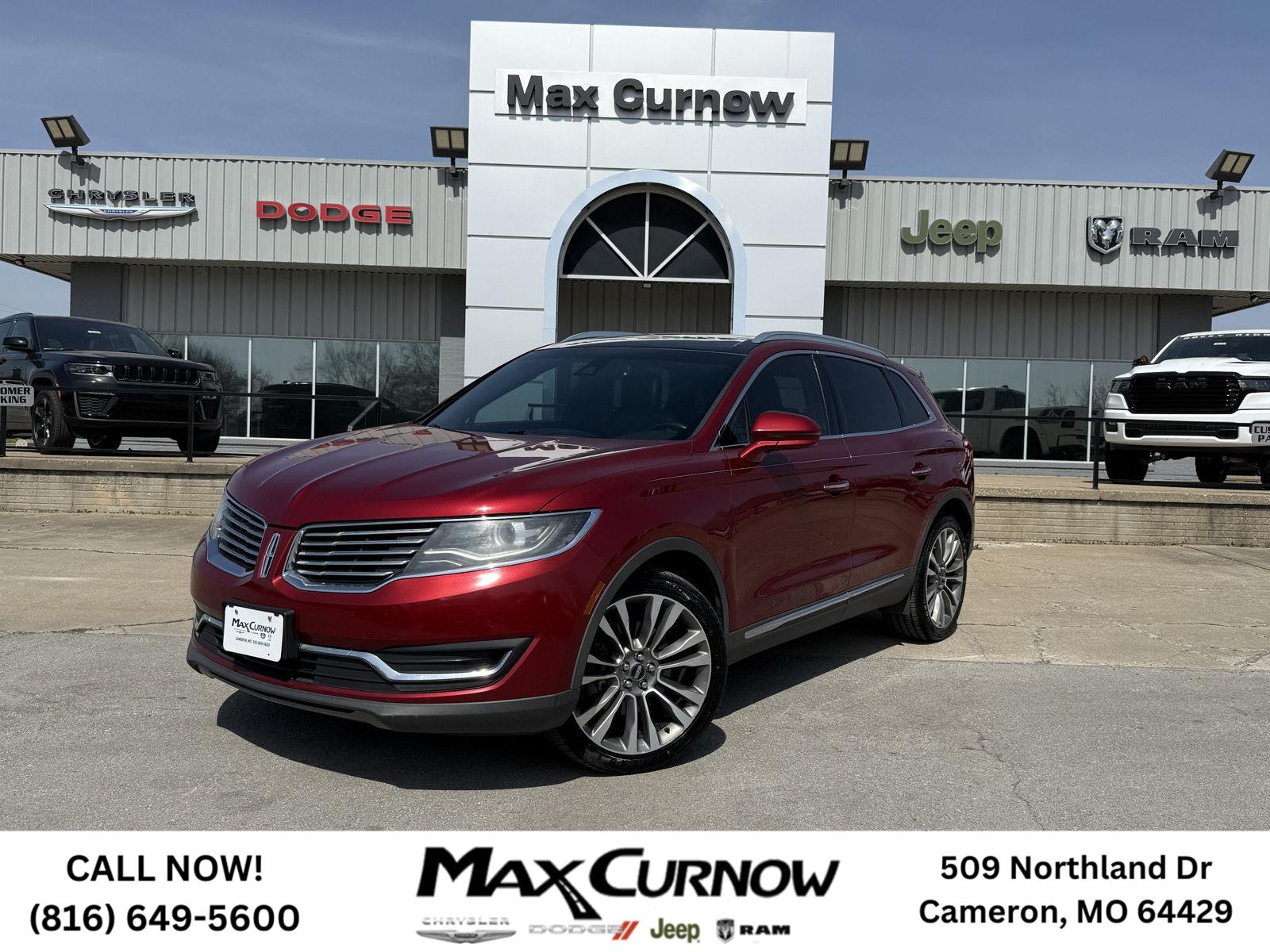 2016 Lincoln MKX Reserve