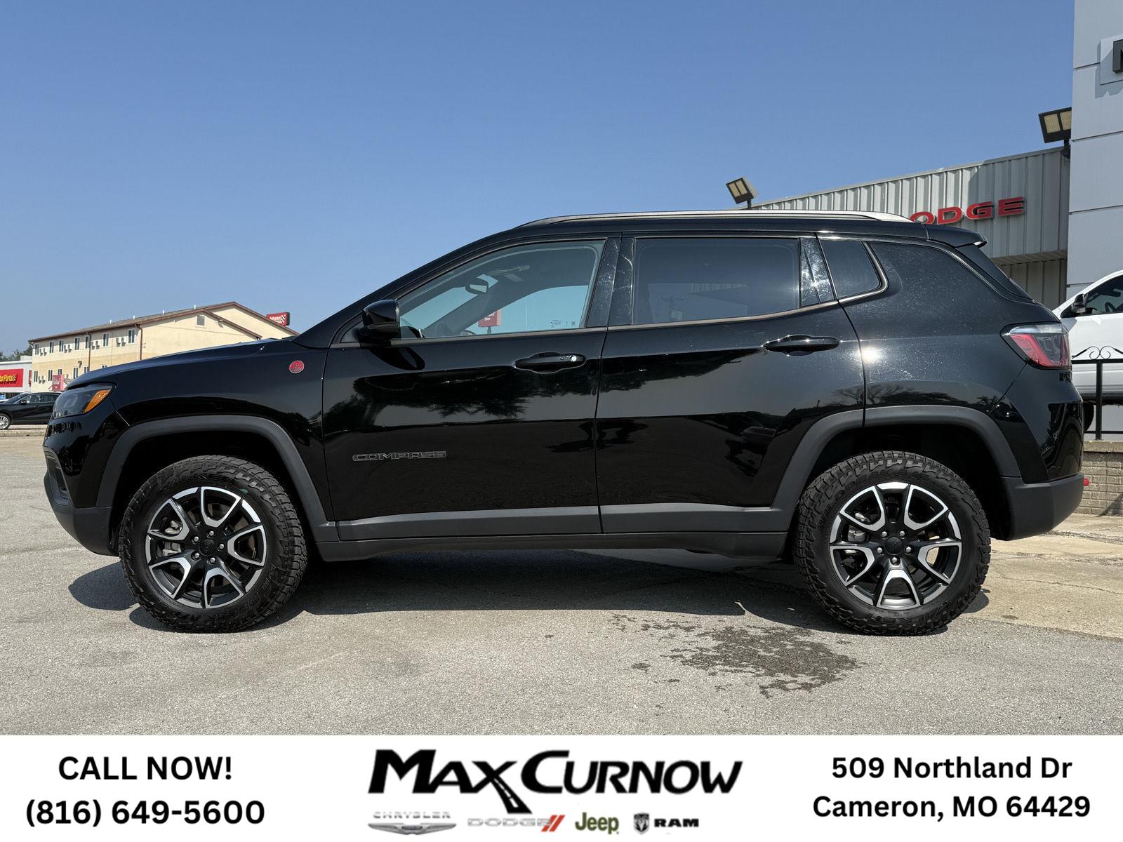 Used 2024 Jeep Compass Trailhawk with VIN 3C4NJDDN6RT137489 for sale in Kansas City