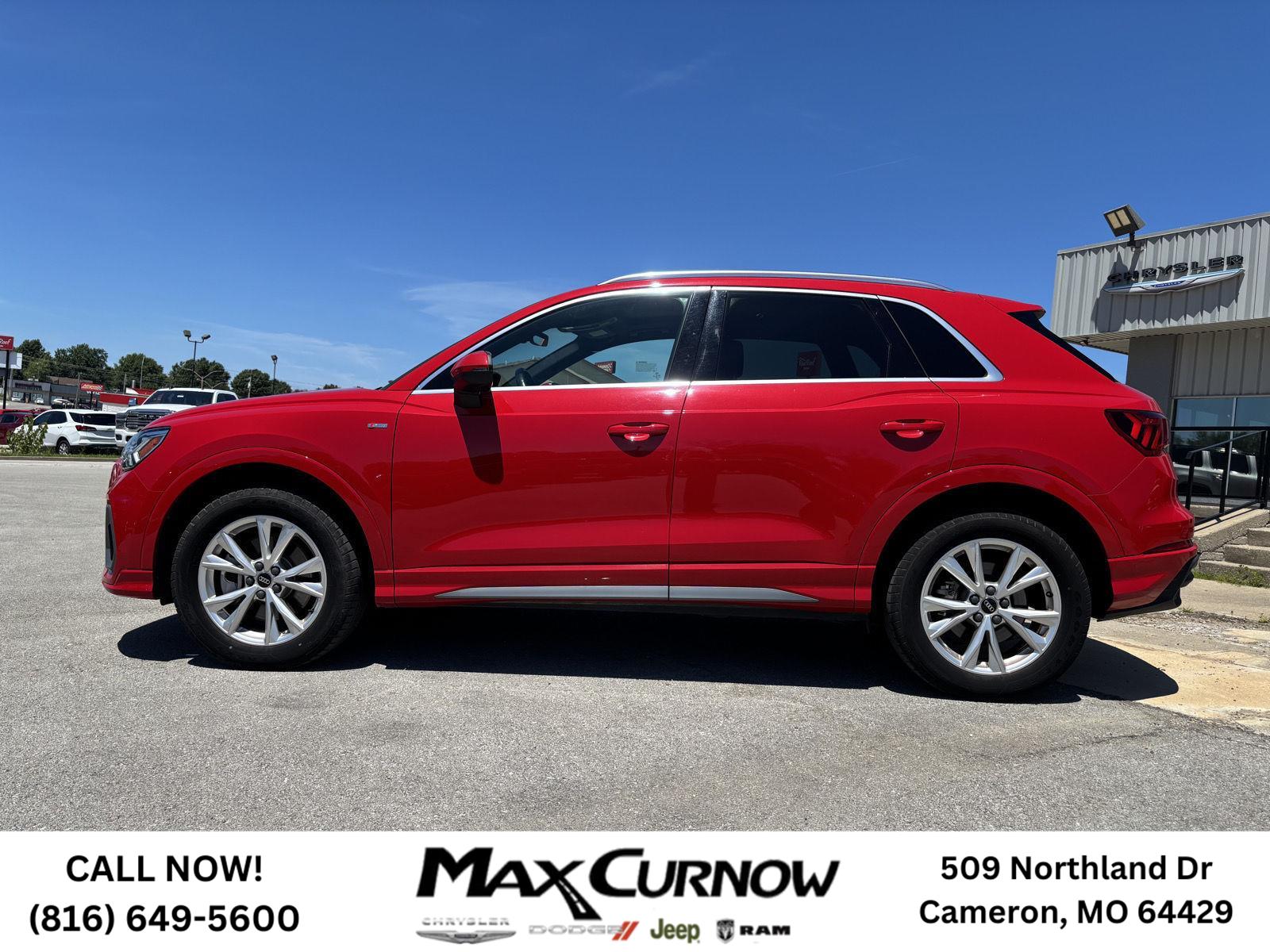 Used 2023 Audi Q3 S Line Premium with VIN WA1DECF38P1131584 for sale in Kansas City