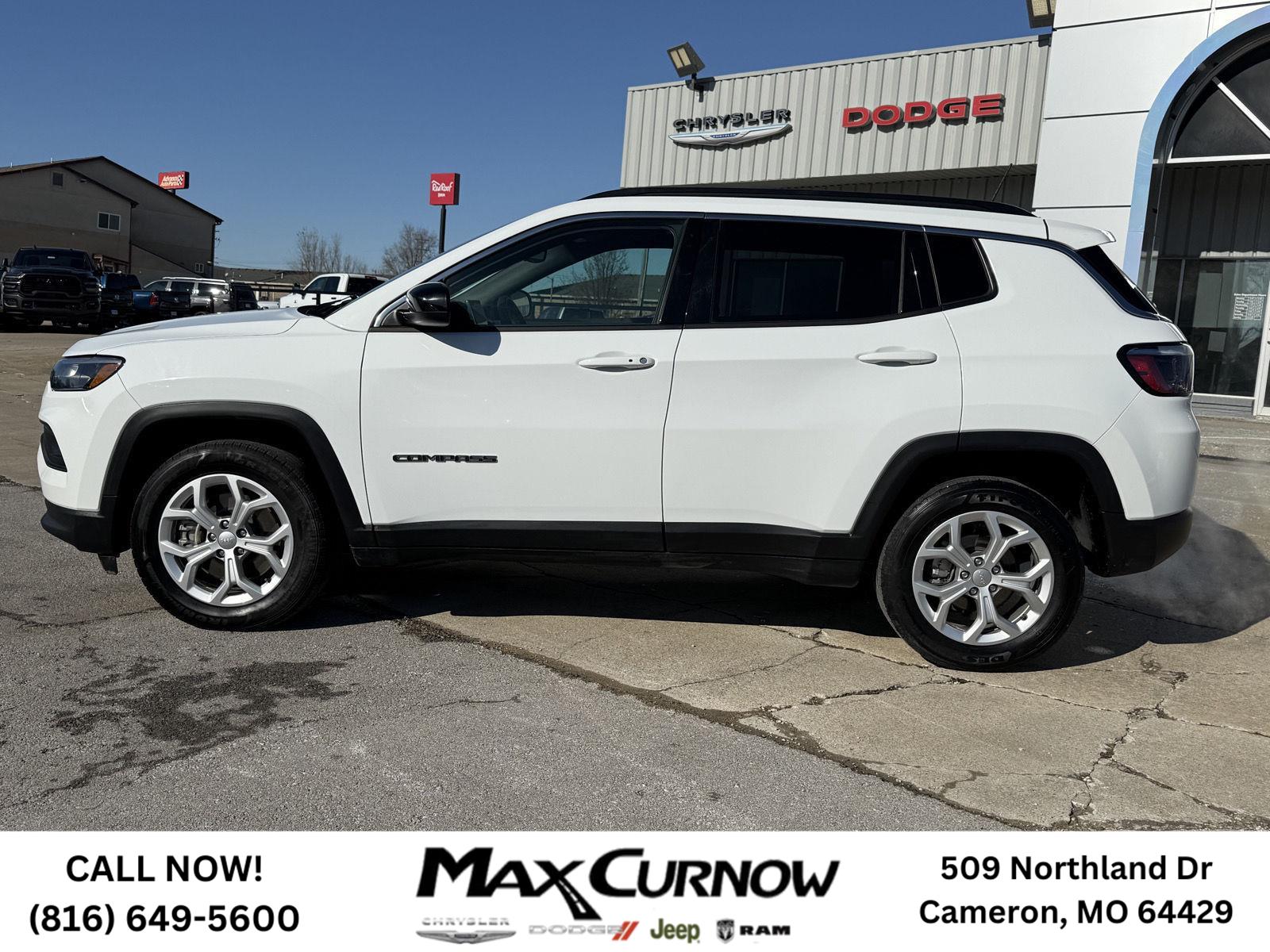 Used 2024 Jeep Compass Latitude with VIN 3C4NJDBNXRT118138 for sale in Kansas City