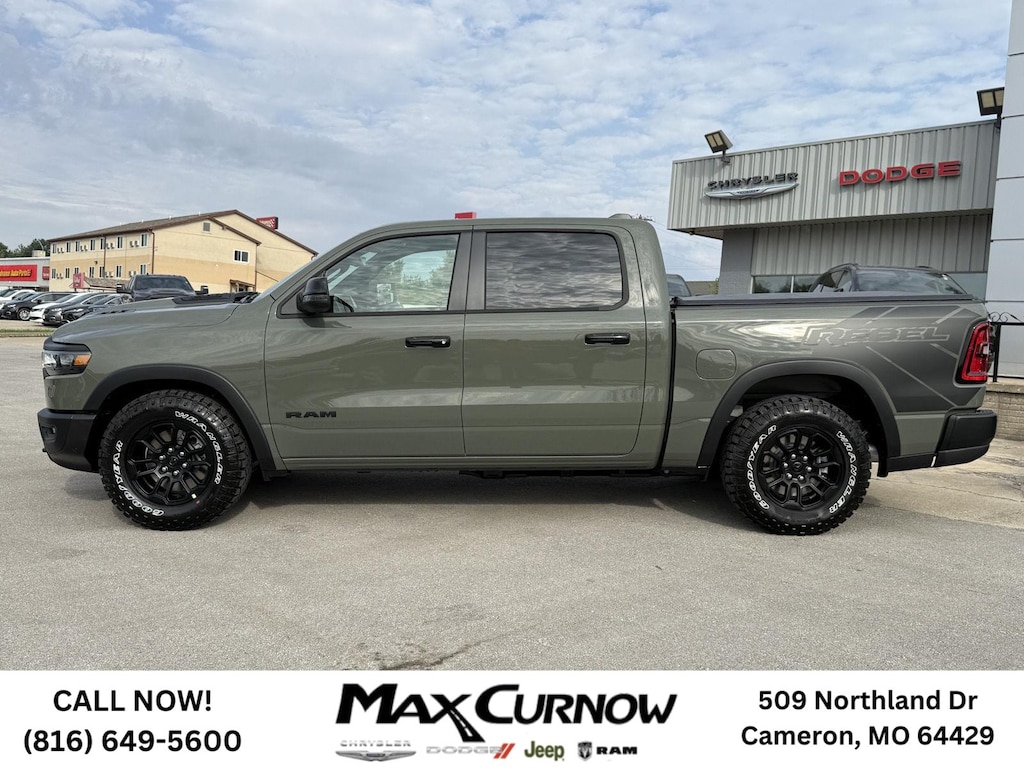 New 2026 Ram 1500 REBEL CREW CAB 4X4 5'7 BOX Pickup