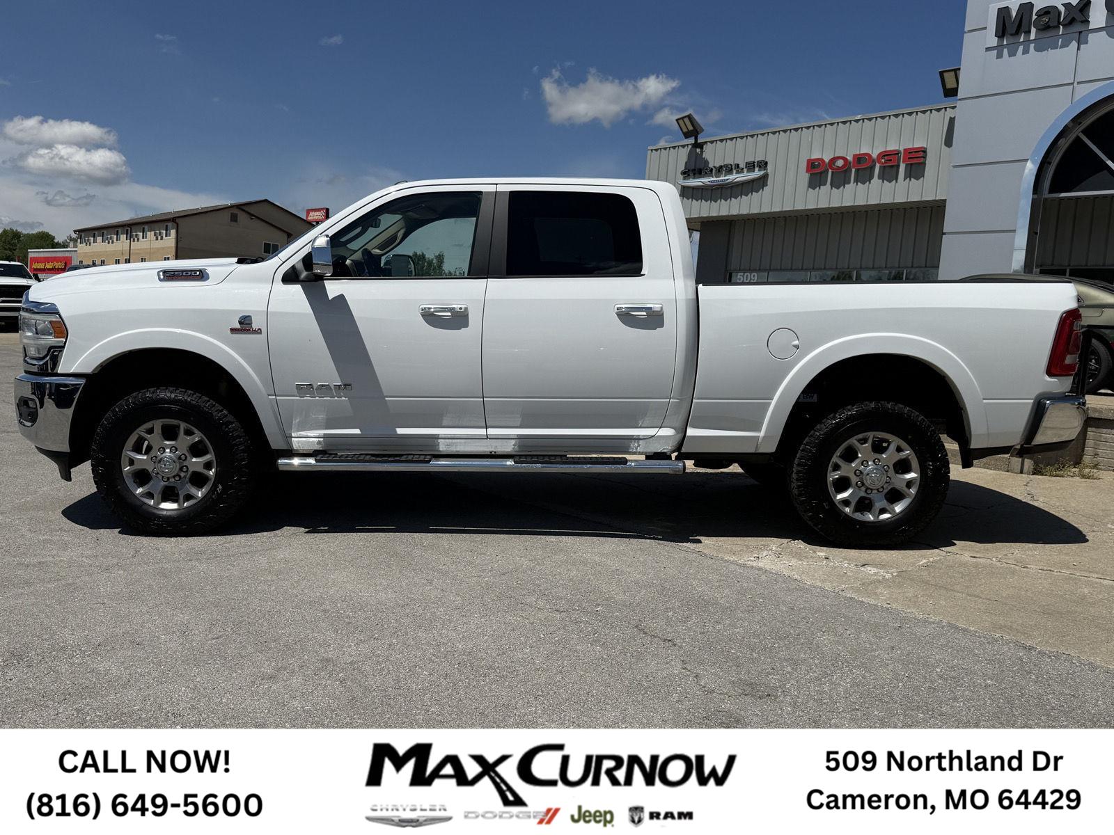 Used 2019 RAM Ram 2500 Pickup Laramie with VIN 3C6UR5FL4KG714306 for sale in Kansas City