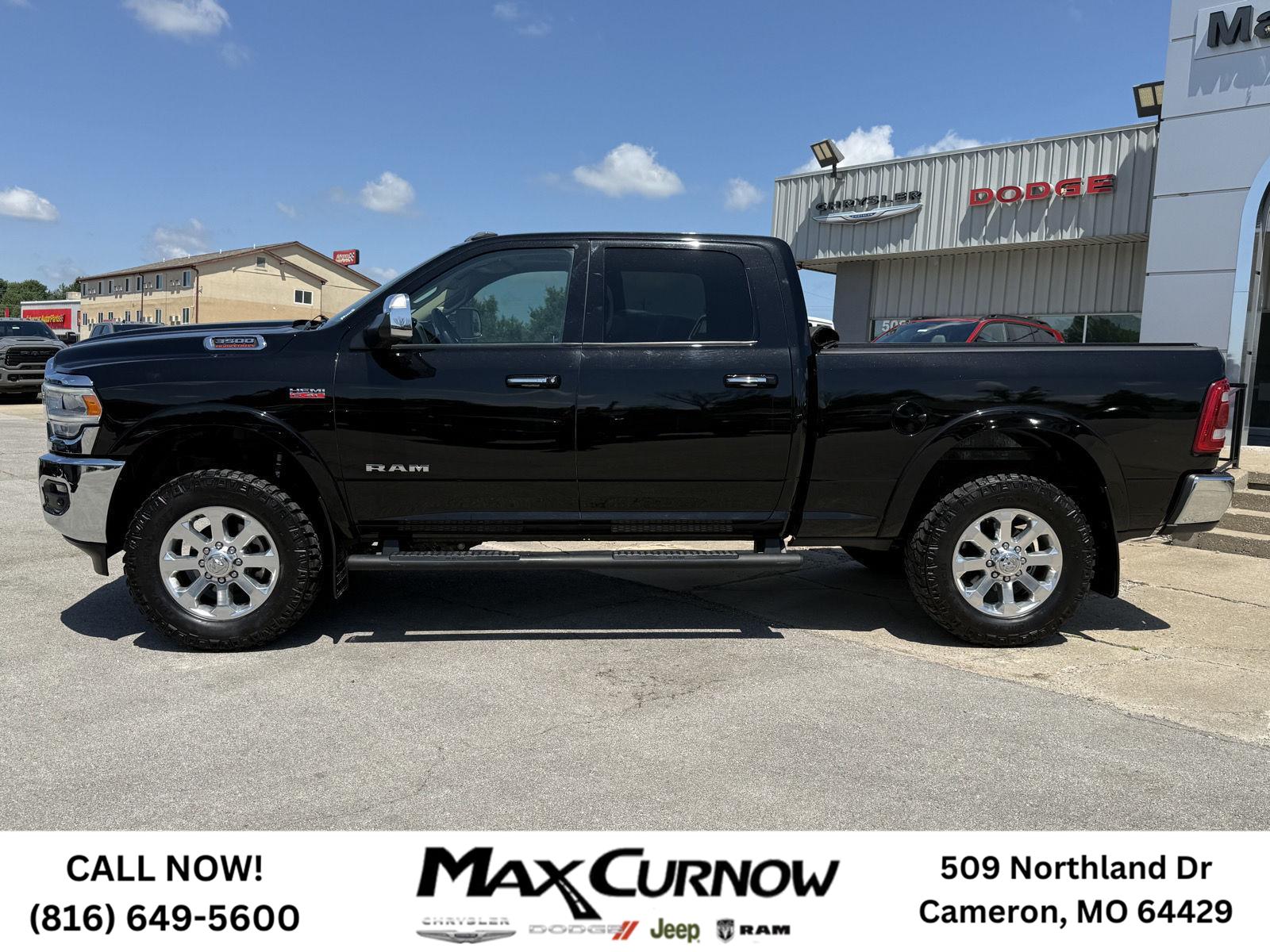 Used 2020 RAM Ram 3500 Pickup Laramie with VIN 3C63R3EJ8LG266265 for sale in Kansas City