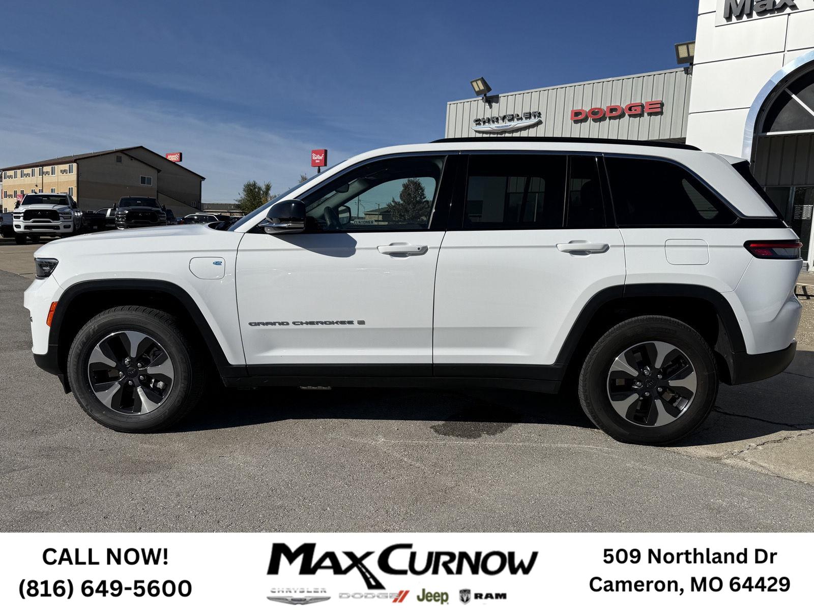 Used 2024 Jeep Grand Cherokee 4xe with VIN 1C4RJYB67RC129322 for sale in Kansas City