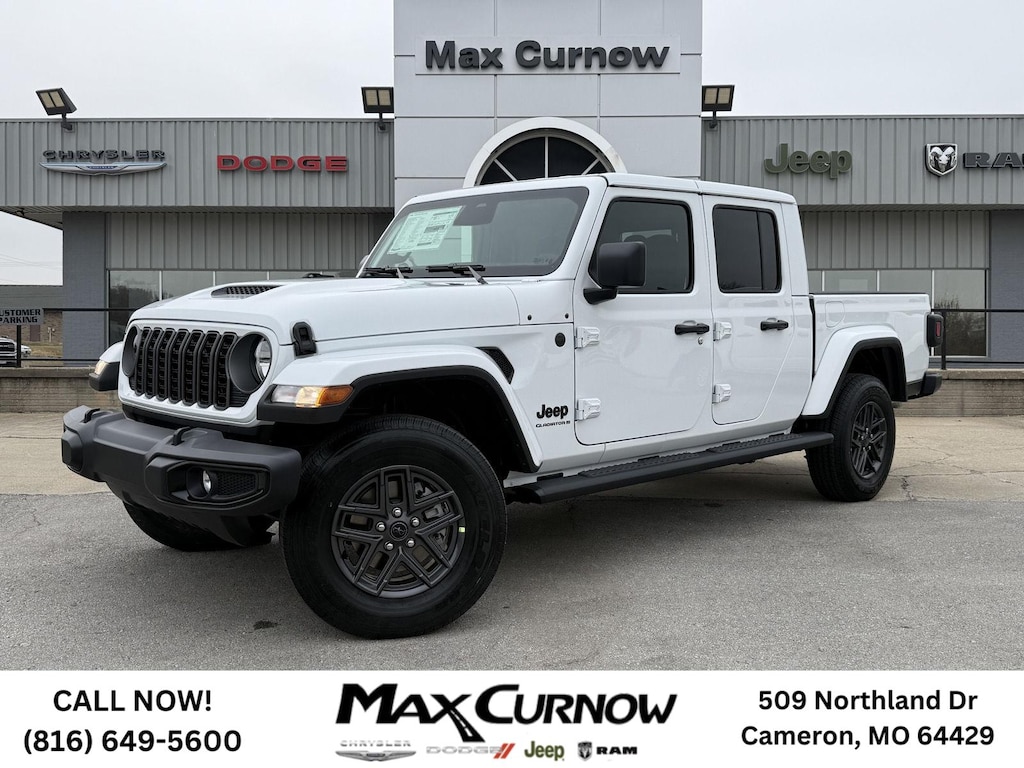 New 2026 Jeep Gladiator SPORT S 4X4 Pickup