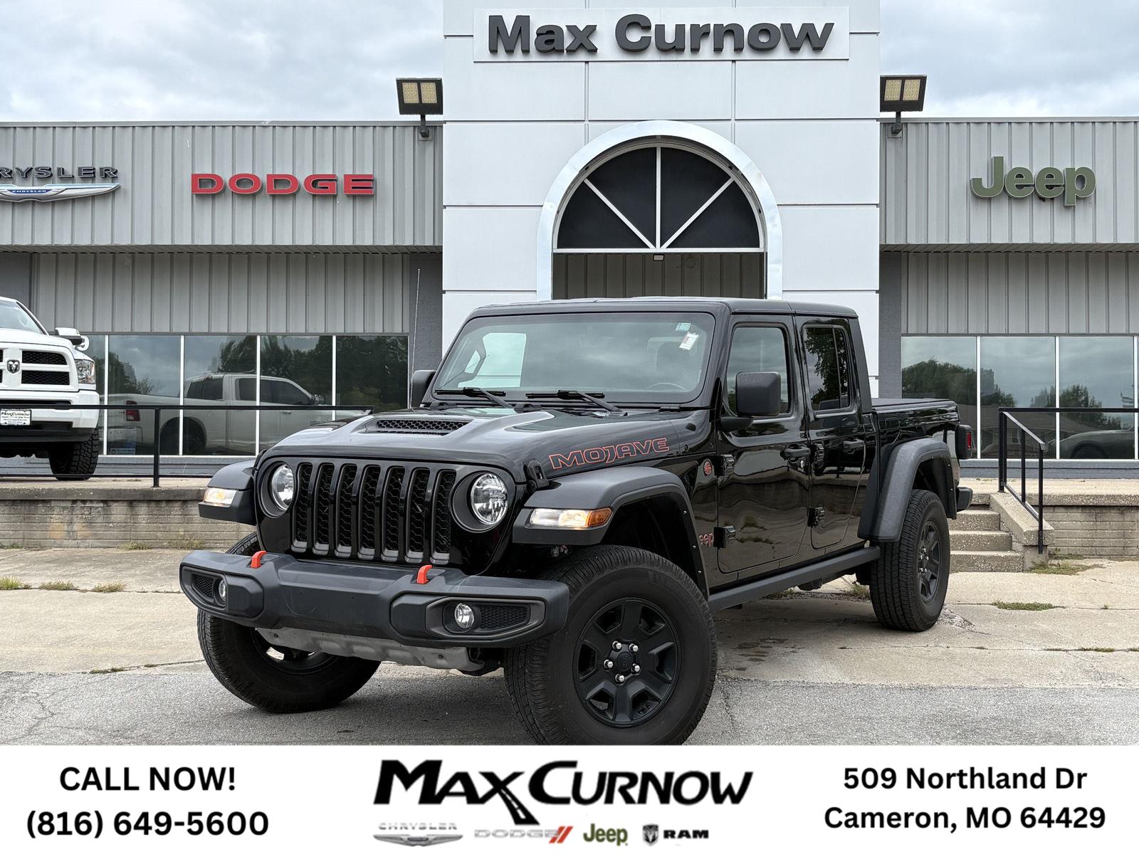 Used 2021 Jeep Gladiator Mojave with VIN 1C6JJTEG1ML590505 for sale in Kansas City