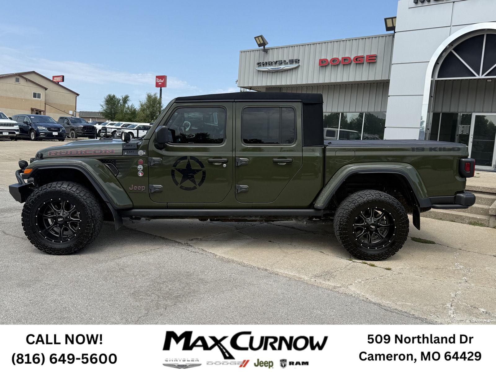 Used 2023 Jeep Gladiator Rubicon with VIN 1C6JJTBM5PL527566 for sale in Kansas City