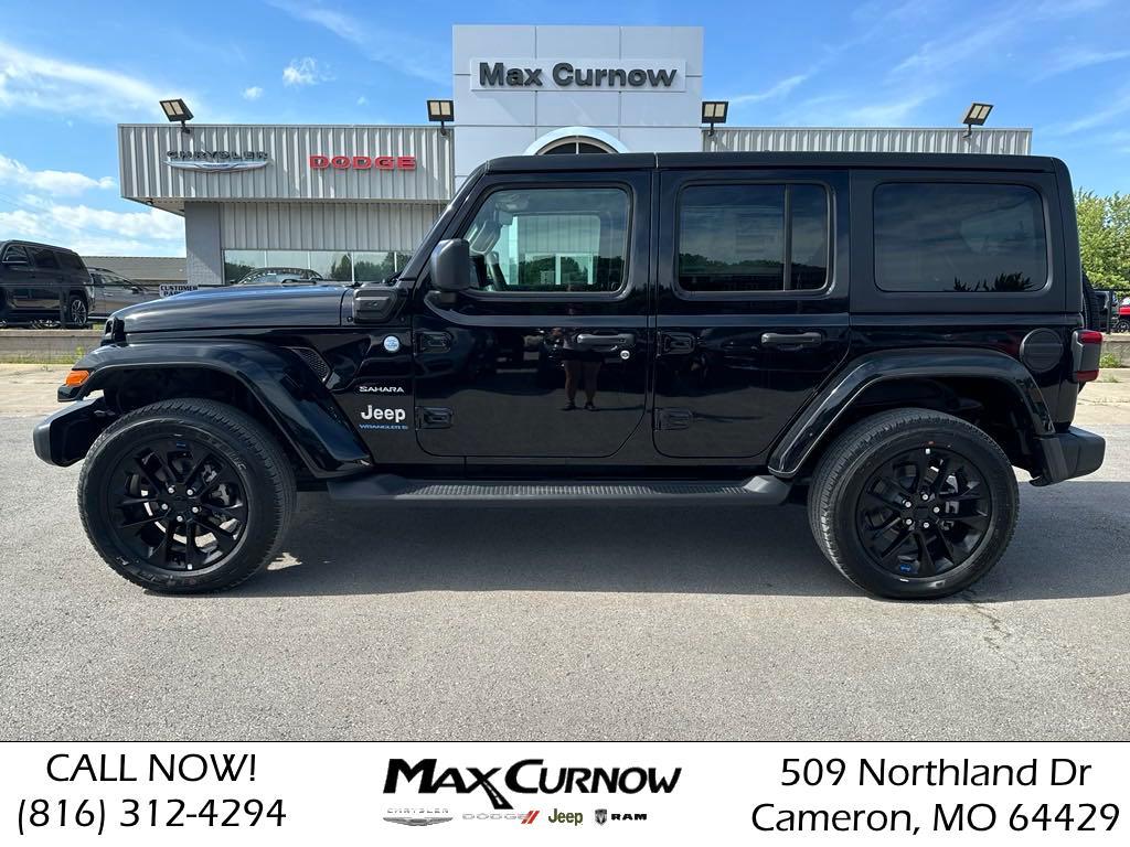 Used 2023 Jeep Wrangler 4xe Sahara 4XE with VIN 1C4JJXP61PW517108 for sale in Kansas City