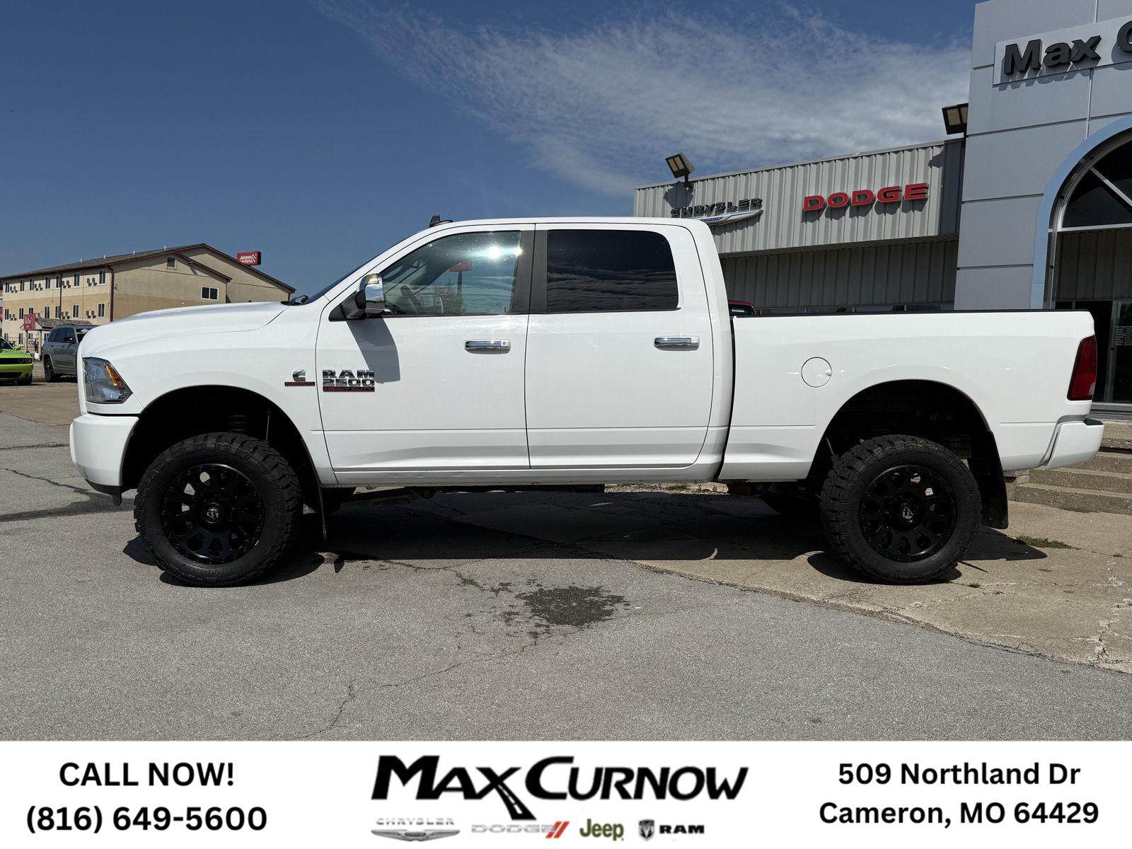 Used 2018 RAM Ram 2500 Pickup SLT with VIN 3C6UR5DL0JG275509 for sale in Kansas City