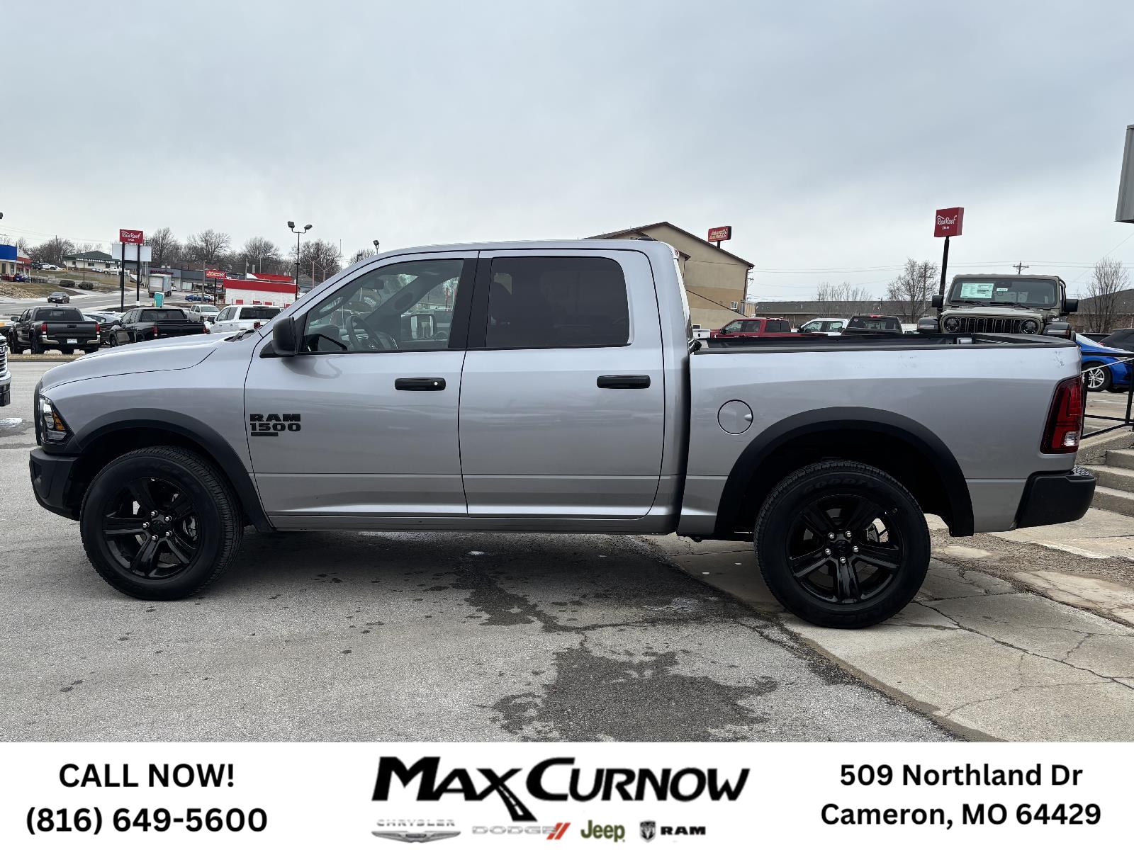 Used 2024 RAM Ram 1500 Classic Warlock with VIN 1C6RR7LG7RS156818 for sale in Kansas City