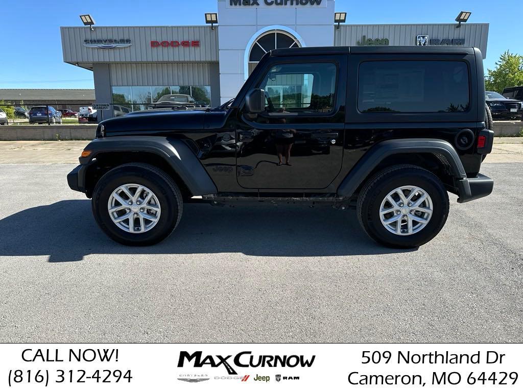 Used 2023 Jeep Wrangler 2-Door Sport S with VIN 1C4GJXAN2PW619950 for sale in Kansas City