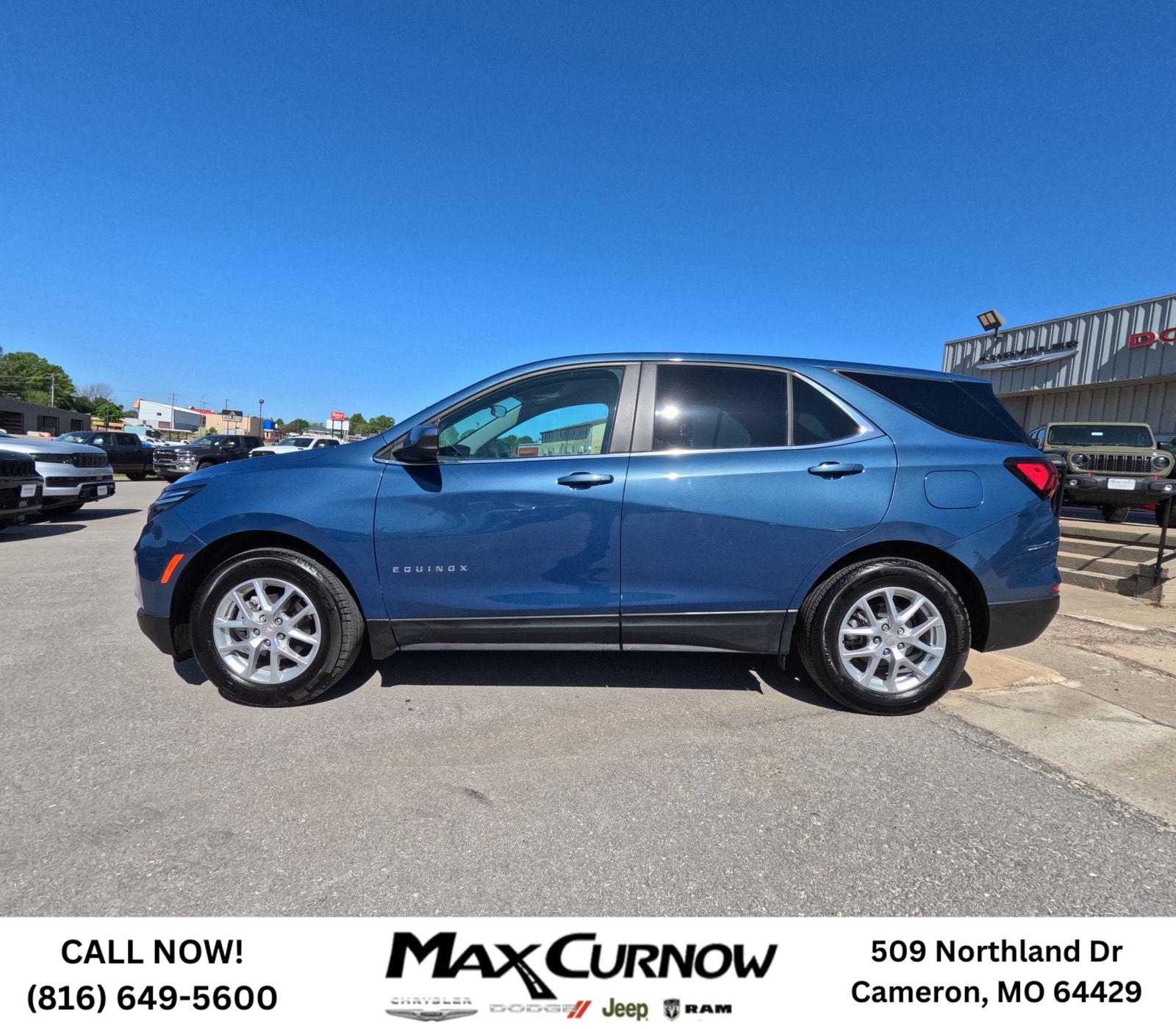 Used 2024 Chevrolet Equinox LT with VIN 3GNAXKEG6RL346739 for sale in Kansas City