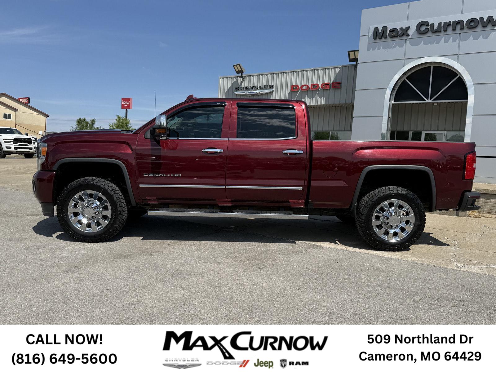 Used 2017 GMC Sierra 2500 Denali HD Denali with VIN 1GT12UEGXHF190247 for sale in Kansas City