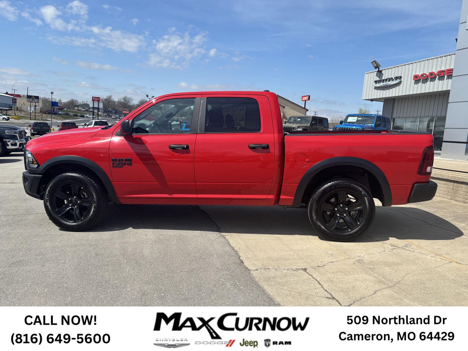 Used 2024 RAM Ram 1500 Classic Warlock with VIN 1C6RR7LGXRS156487 for sale in Kansas City