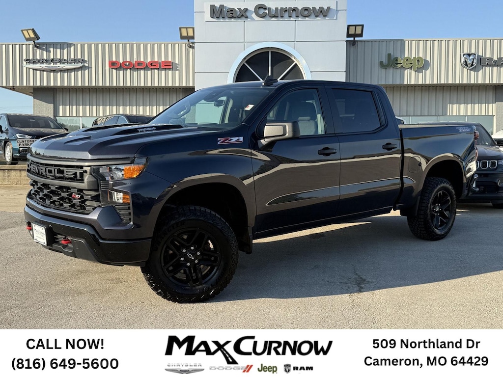 Used 2024 Chevrolet Silverado 1500 Custom Trail Boss Truck