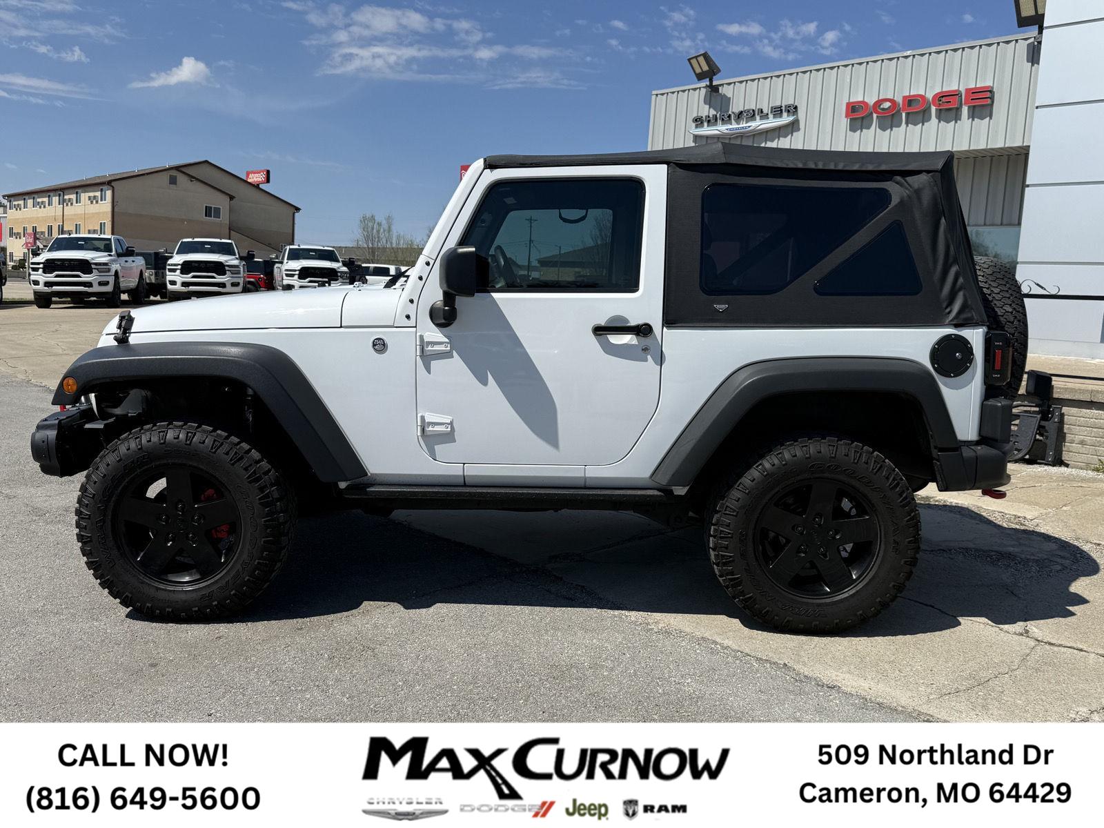 Used 2014 Jeep Wrangler Sport with VIN 1C4AJWAG7EL249272 for sale in Kansas City