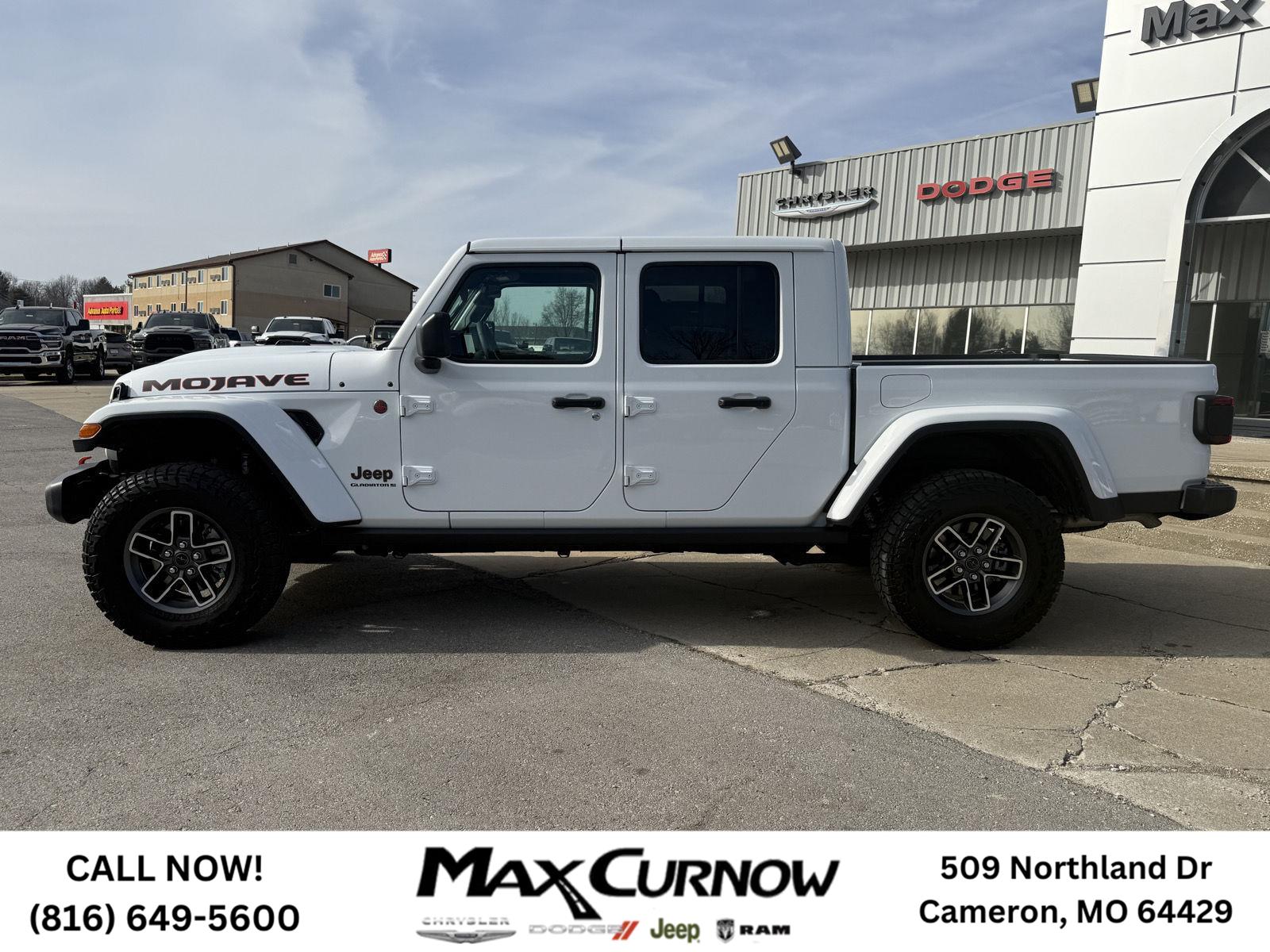Used 2025 Jeep Gladiator Mojave with VIN 1C6RJTEG2SL523007 for sale in Kansas City
