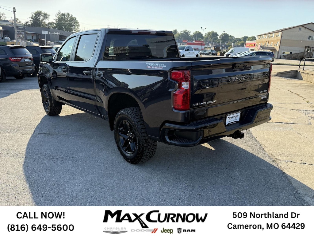 Used 2024 Chevrolet Silverado 1500 Custom Trail Boss Truck