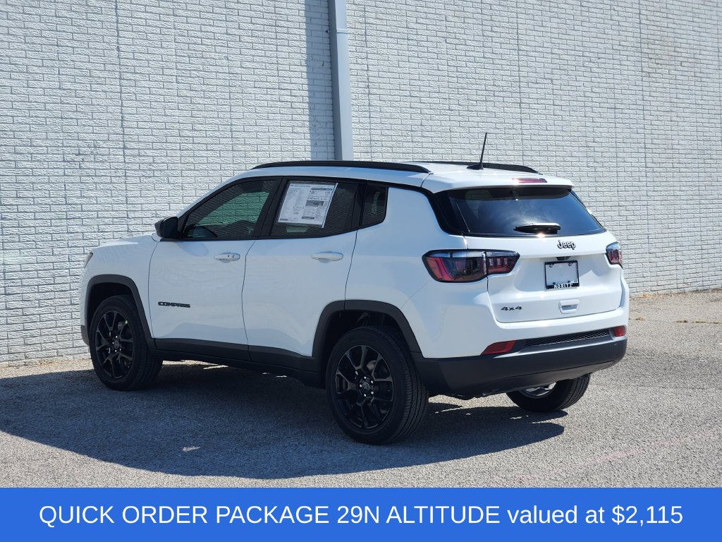 New 2026 Jeep Compass LATITUDE ALTITUDE 4X4 Sport Utility