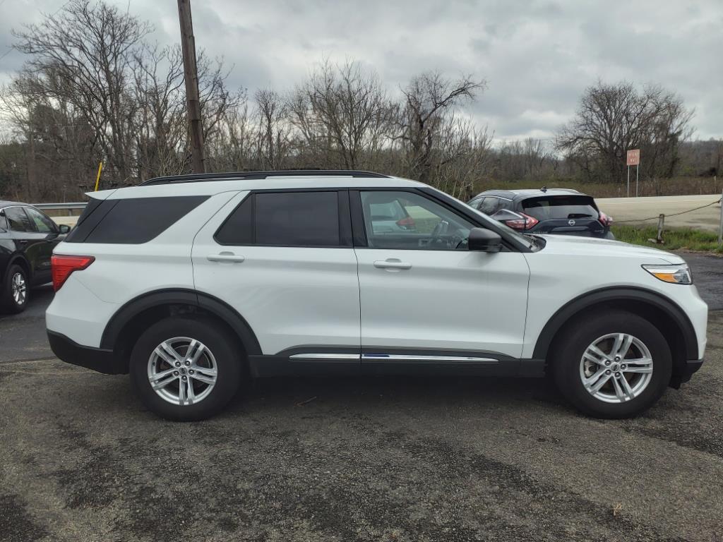 Used 2021 Ford Explorer XLT with VIN 1FMSK8DH6MGB22615 for sale in Dunbar, PA