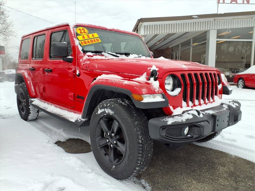 Used 2022 Jeep Wrangler Unlimited Sahara Altitude Unlimited Sahara Altitude 4x4