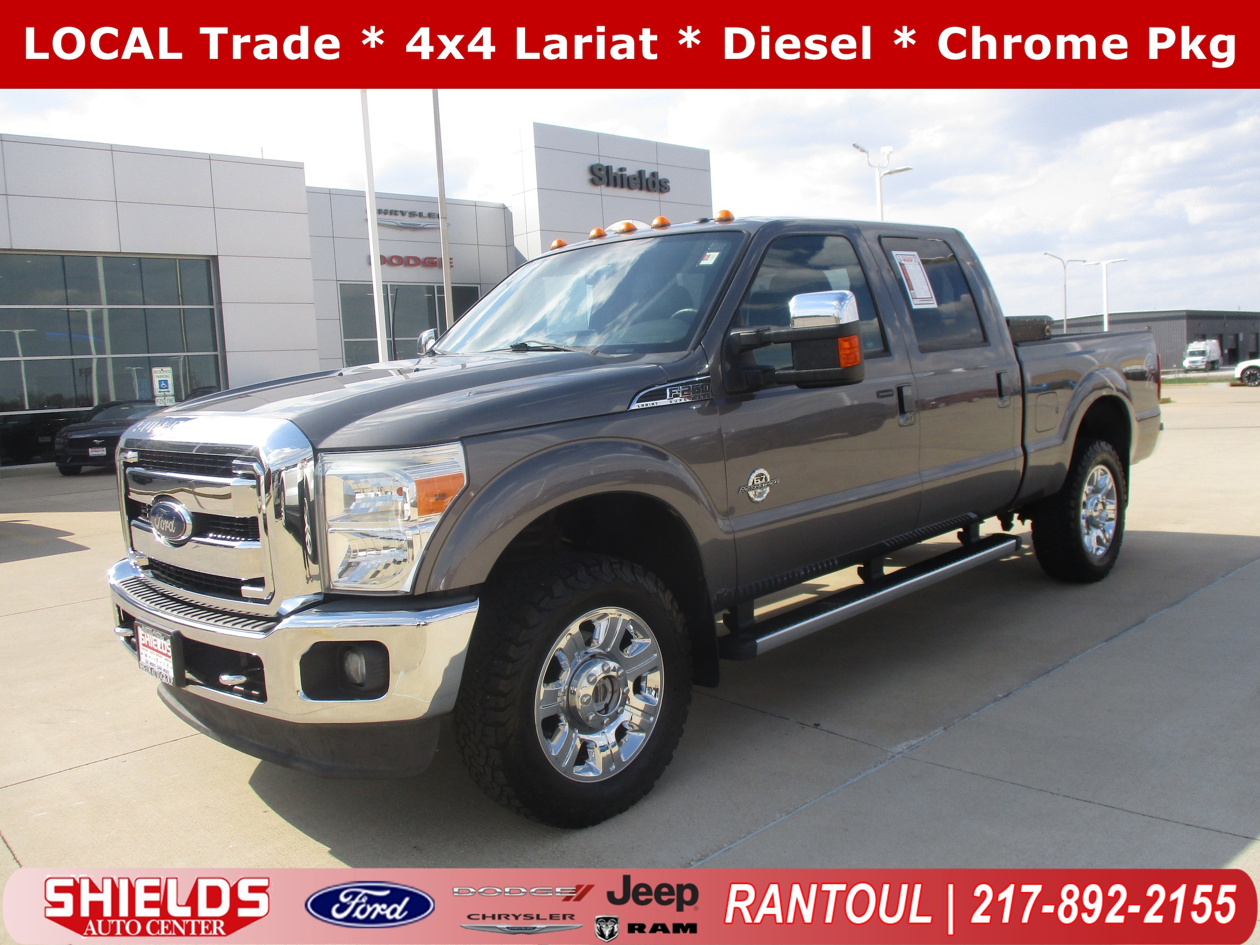 2014 Ford F-250 Lariat 4x4 Crew Cab 156 in's photo