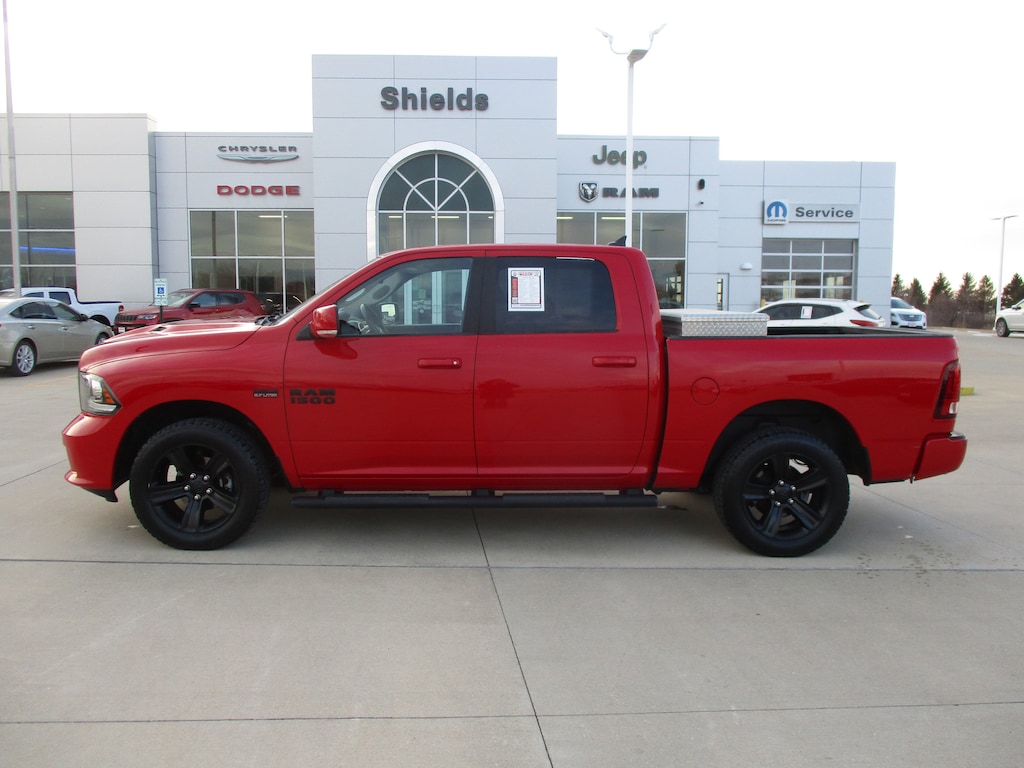 Used 2017 Ram 1500 Night Truck Crew Cab