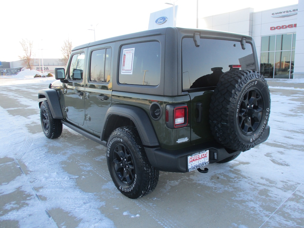 Used 2023 Jeep Wrangler 4-DOOR SPORT 4X4 SUV