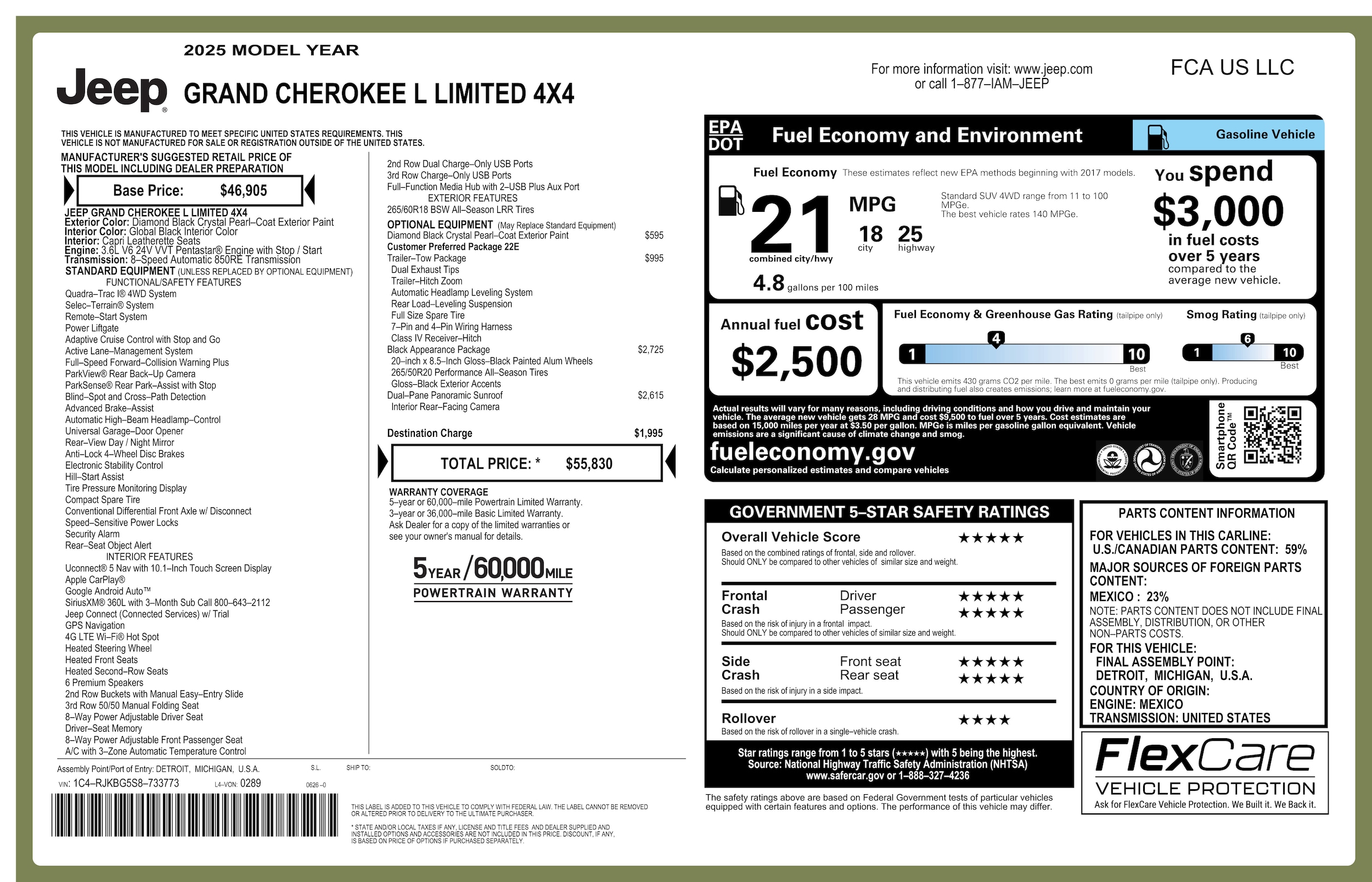 2025 Jeep Grand Cherokee L Limited - Photo 46